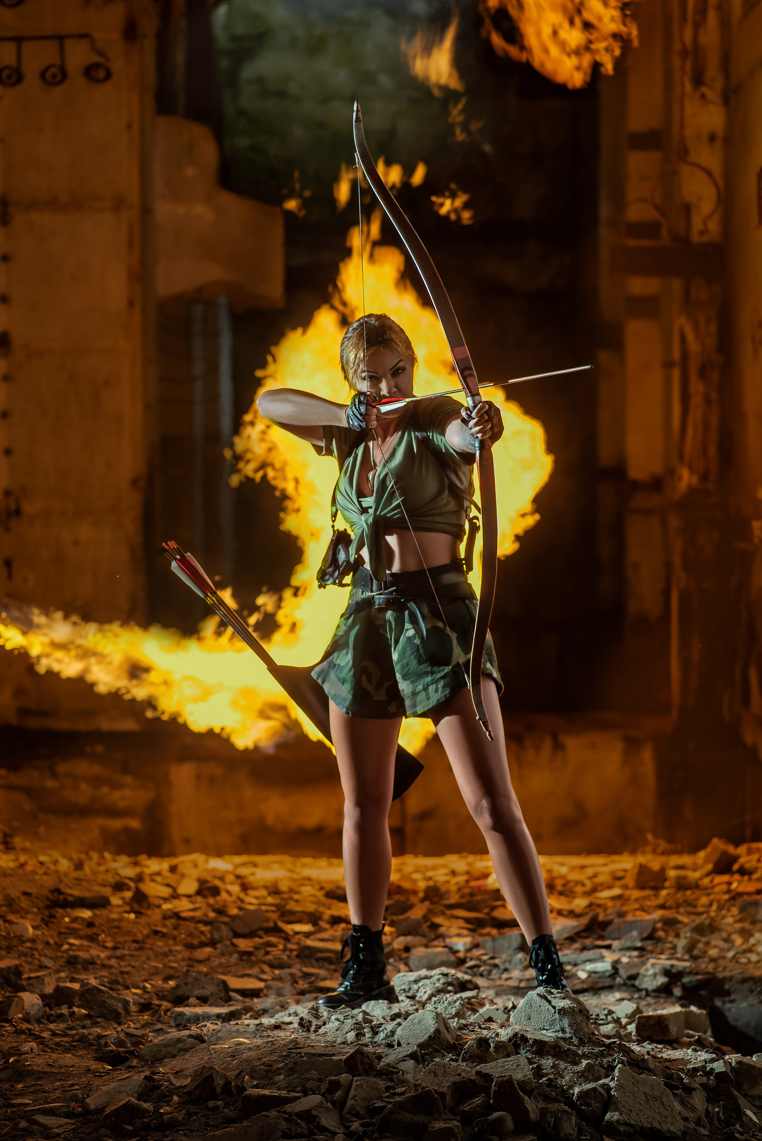 Фотосессии с огнем. Ксения Далишнева — сказочный фотограф во Владивостоке