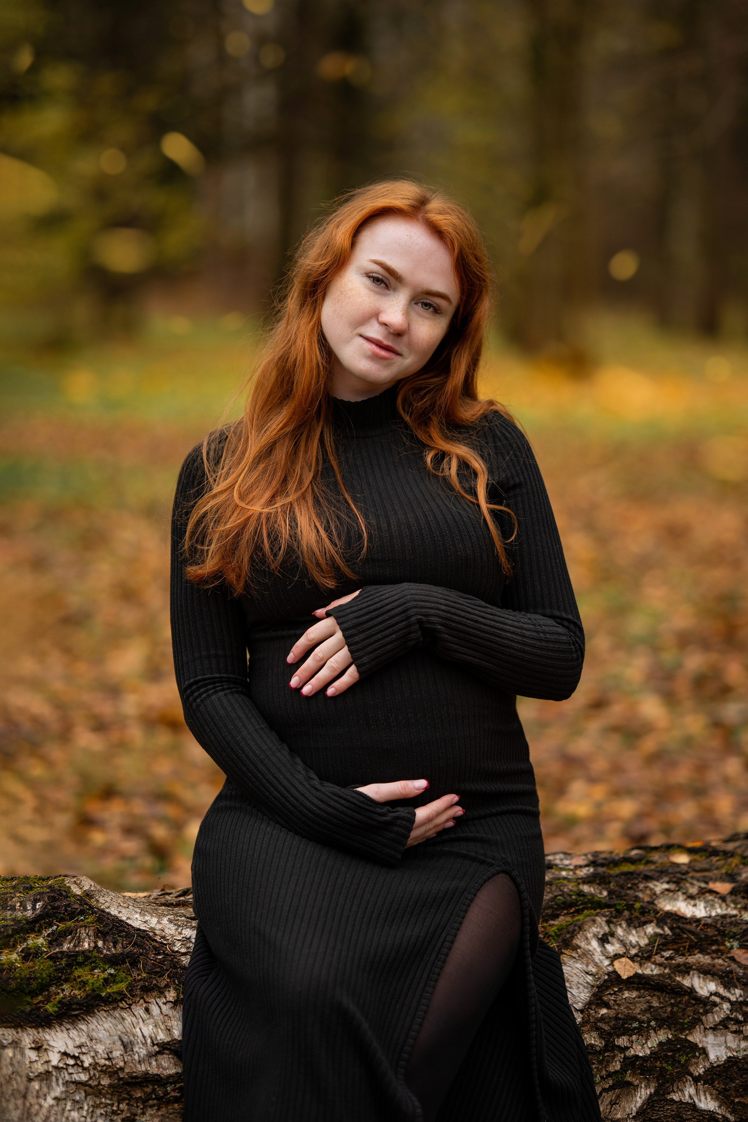 Мото-семья в ожидании. Творческий фотограф Вологда