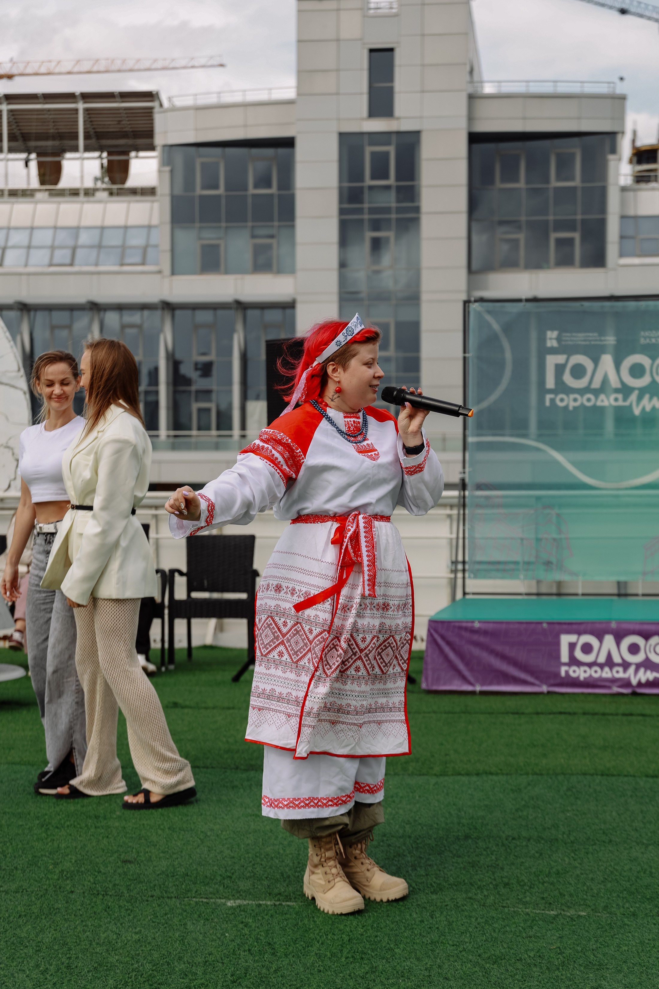 Модный показ «А-ля русс». Фотограф Юлия Мальцева