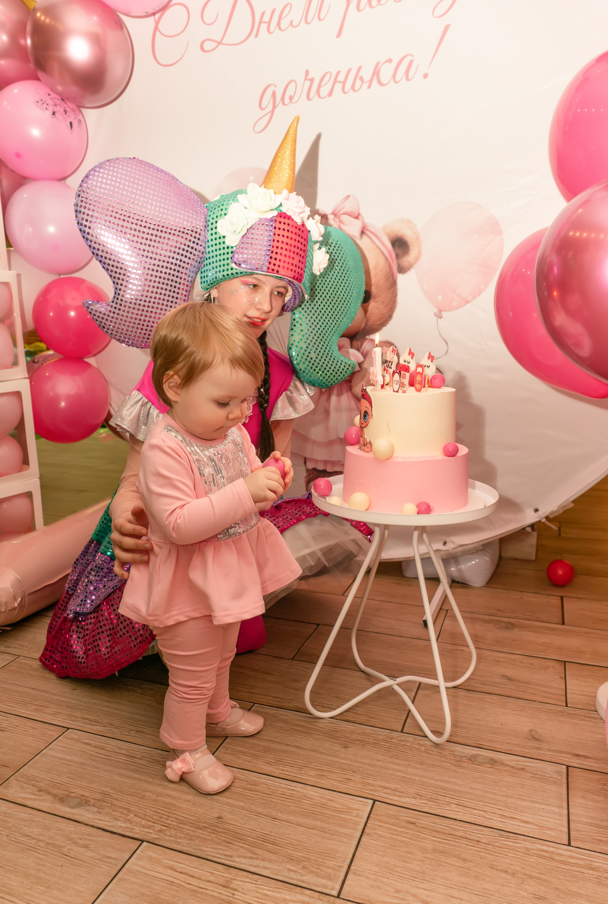 Первый годик Анны. Семейный и детский фотограф Тула Ясногорск Тульская область Надежда Кукушкина