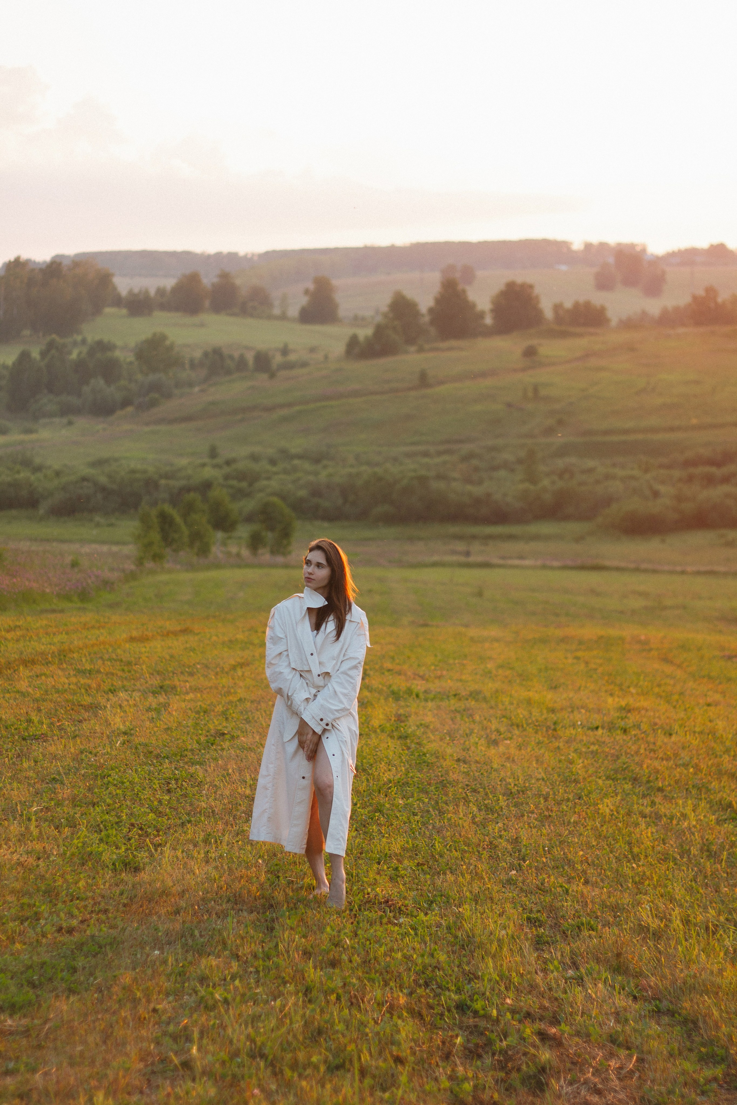 Оля, закат. Анастасия Дубцова. Фотограф в Кемерово