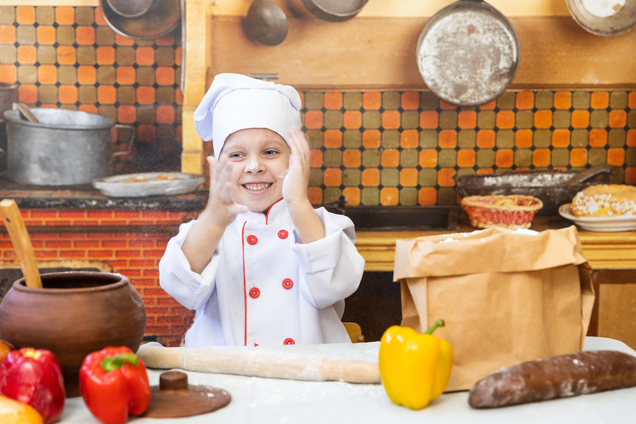 Тематическая «Поварята». Семейный, детский, школьный фотограф в Благовещенске Яна Белоусова