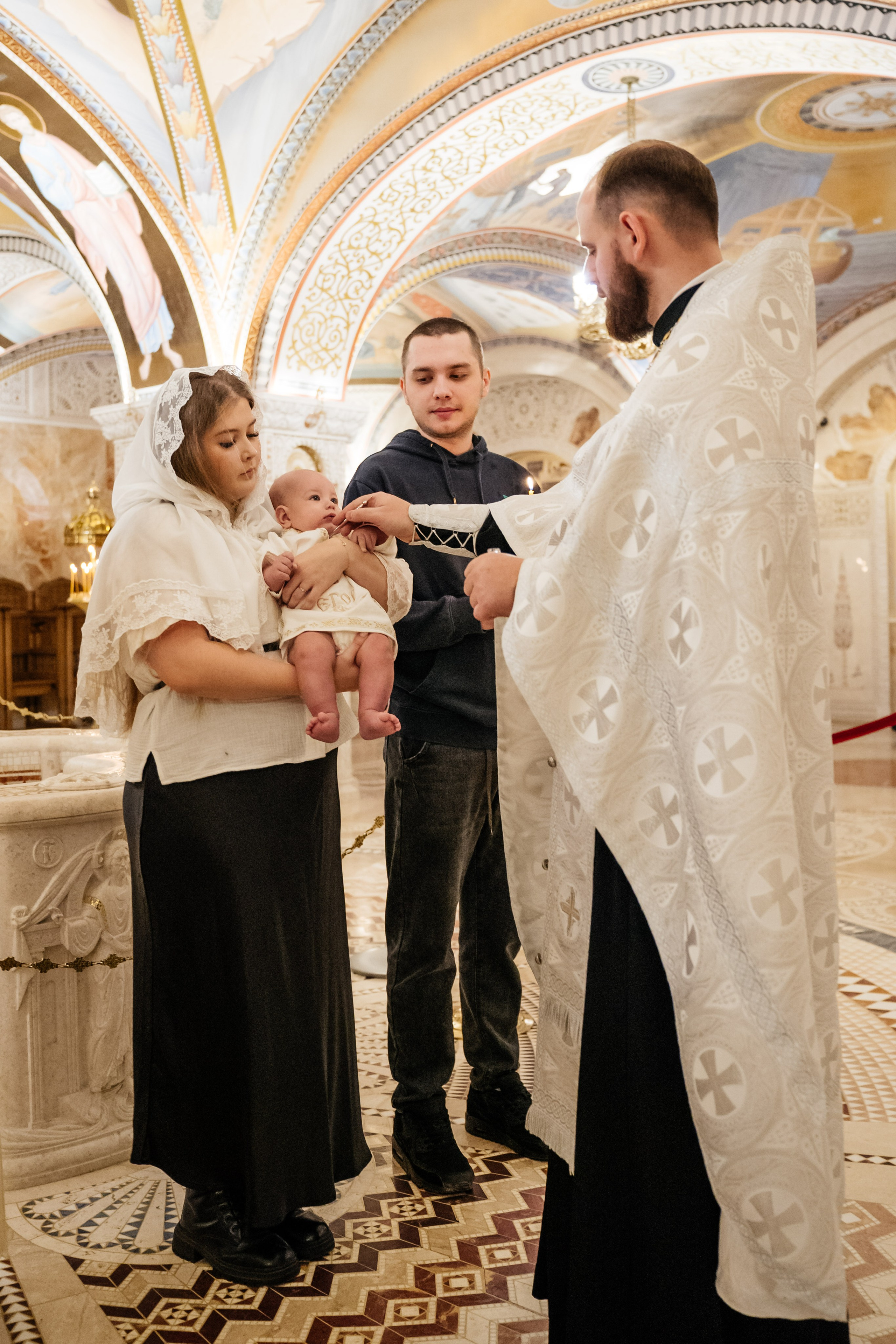 Крещение. Видеограф и Фотограф в Челябинске Ксения и Владимир Рюмины