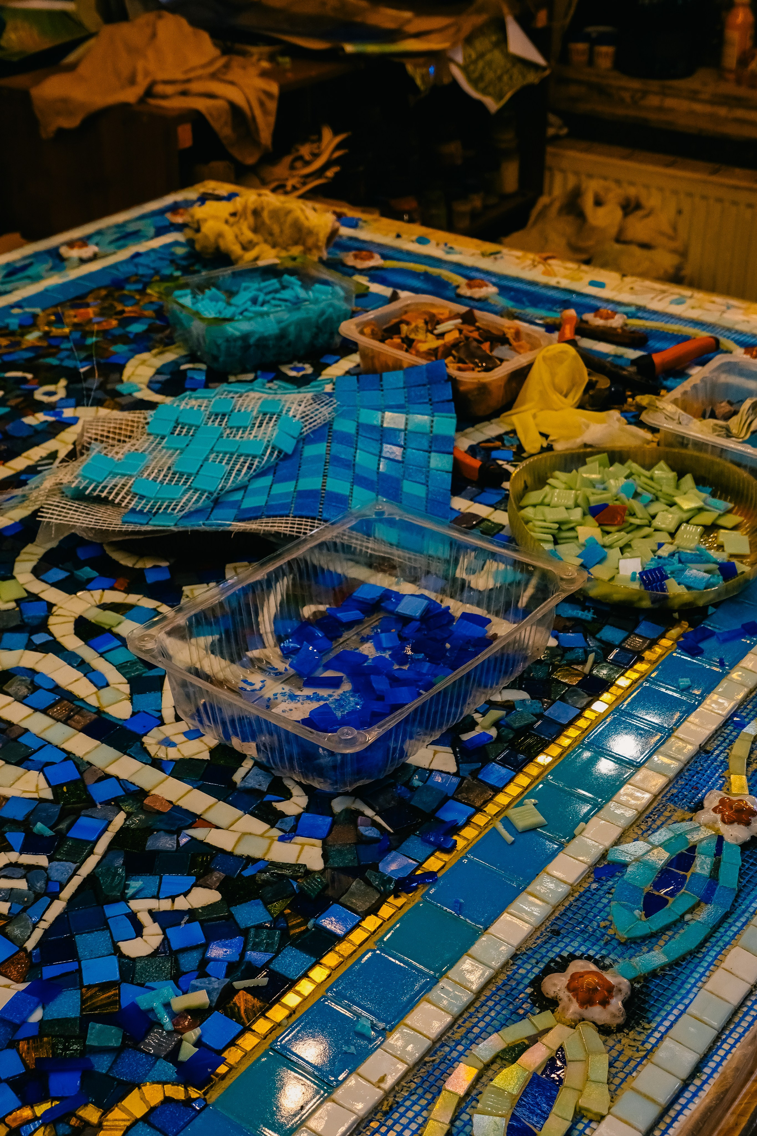 Строительство храма в Казани. Фотограф Алиса Аспер