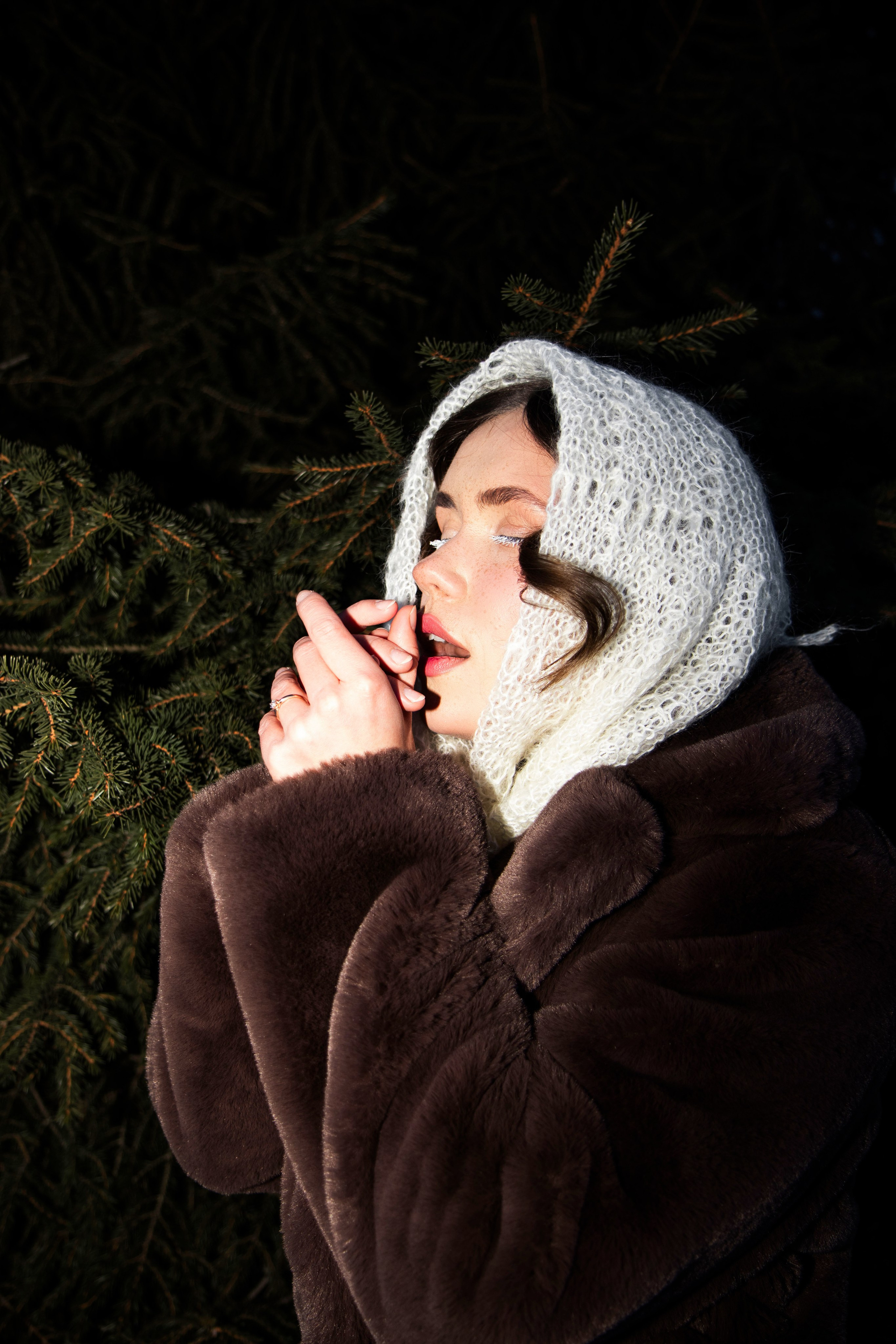 Полина | Зимняя съемка