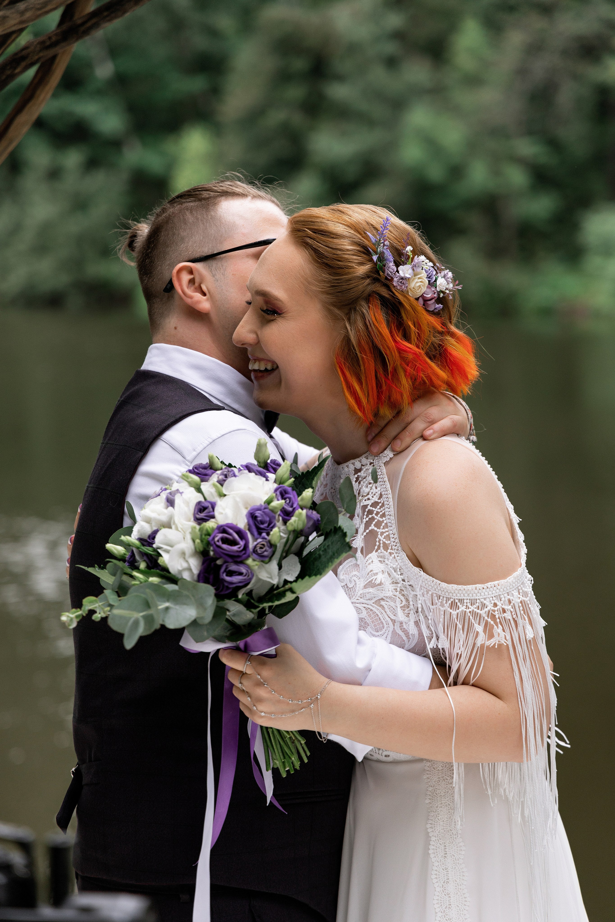 Свадебная церемония у воды. Свадебный фотограф и видеограф в Москве, Виктор Архилюк