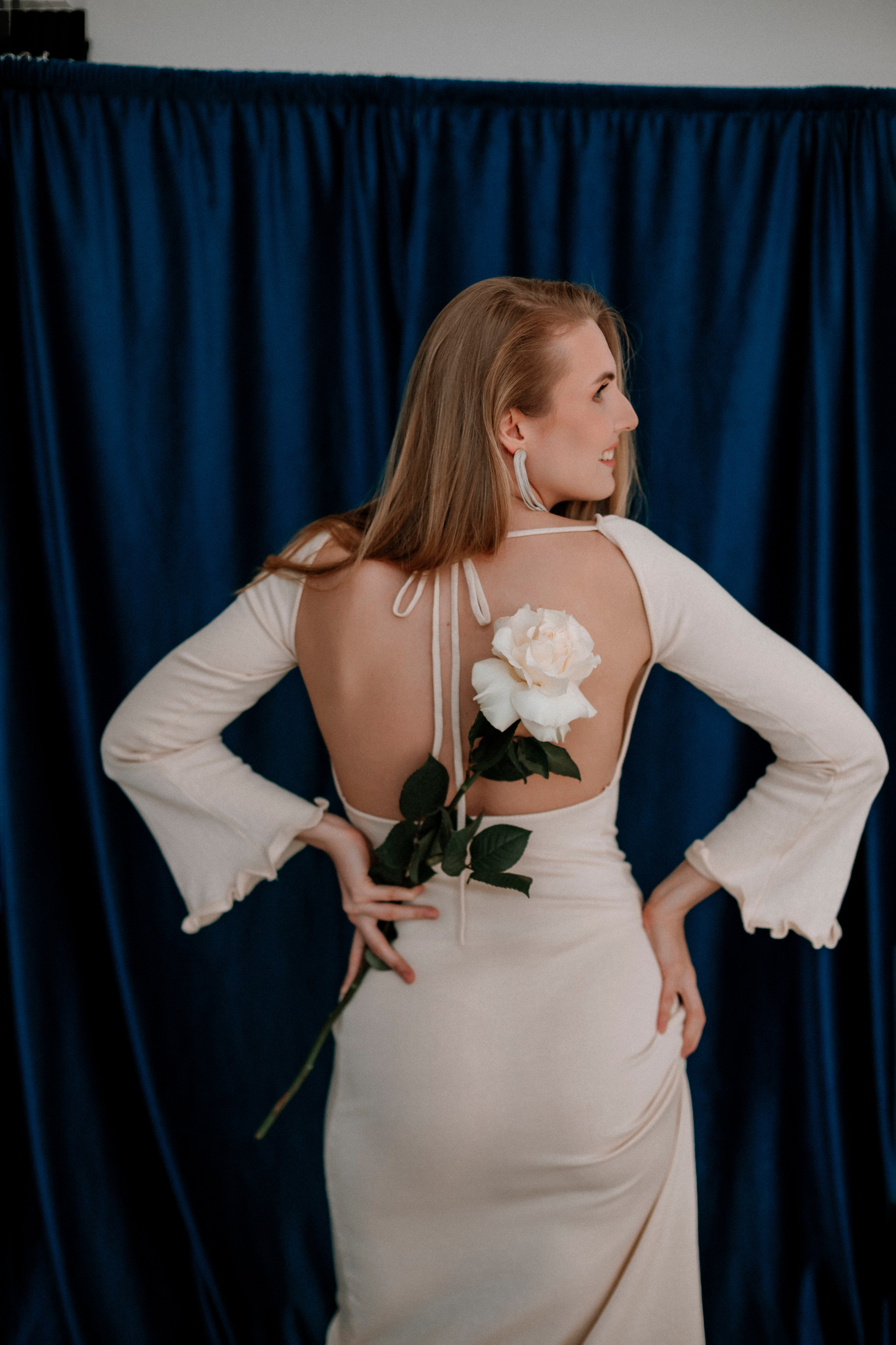 Съемка в тканях, Анастасия. Фотограф Калуга