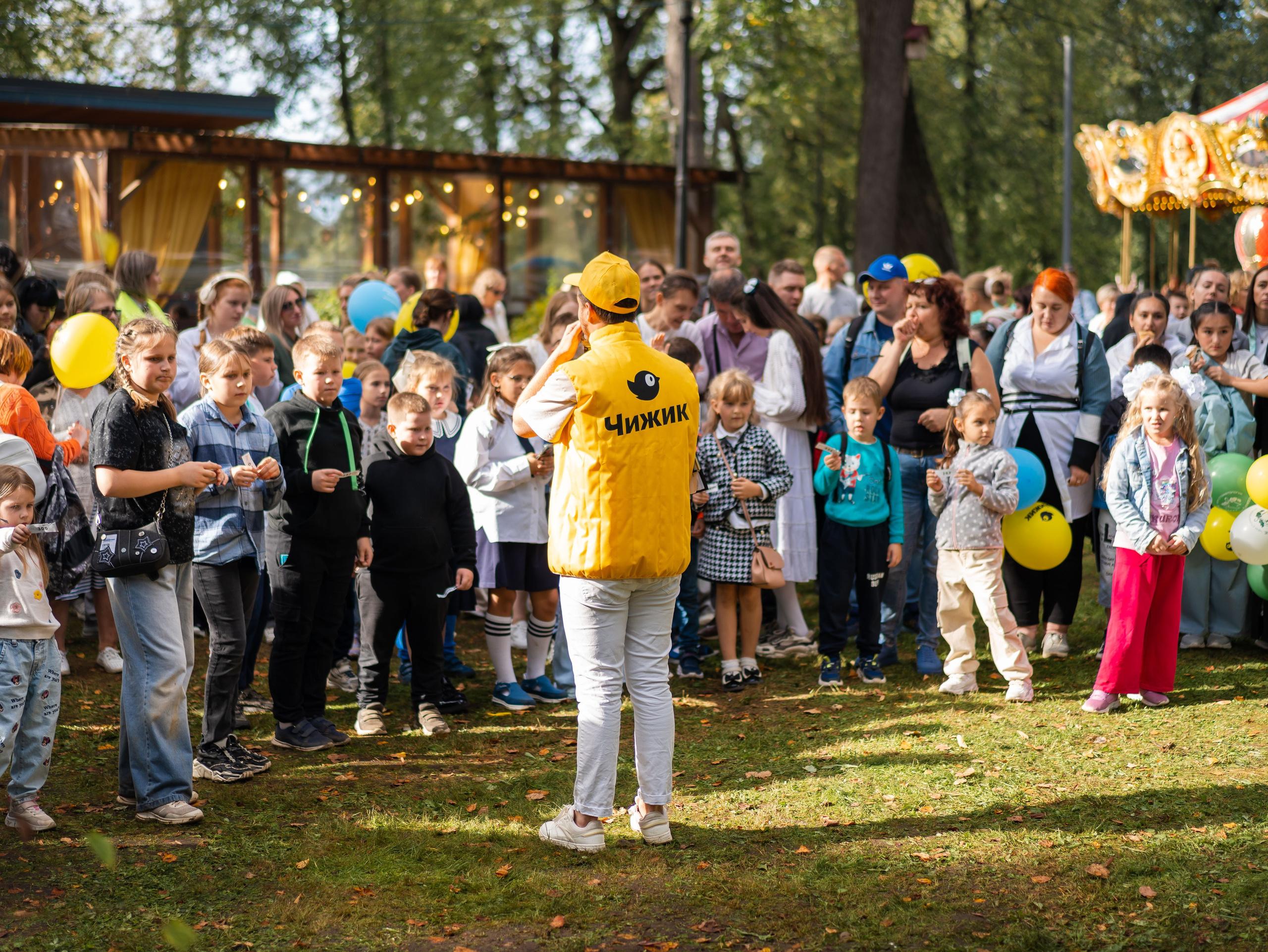День знаний вместе с чижиком. Фотограф Москва