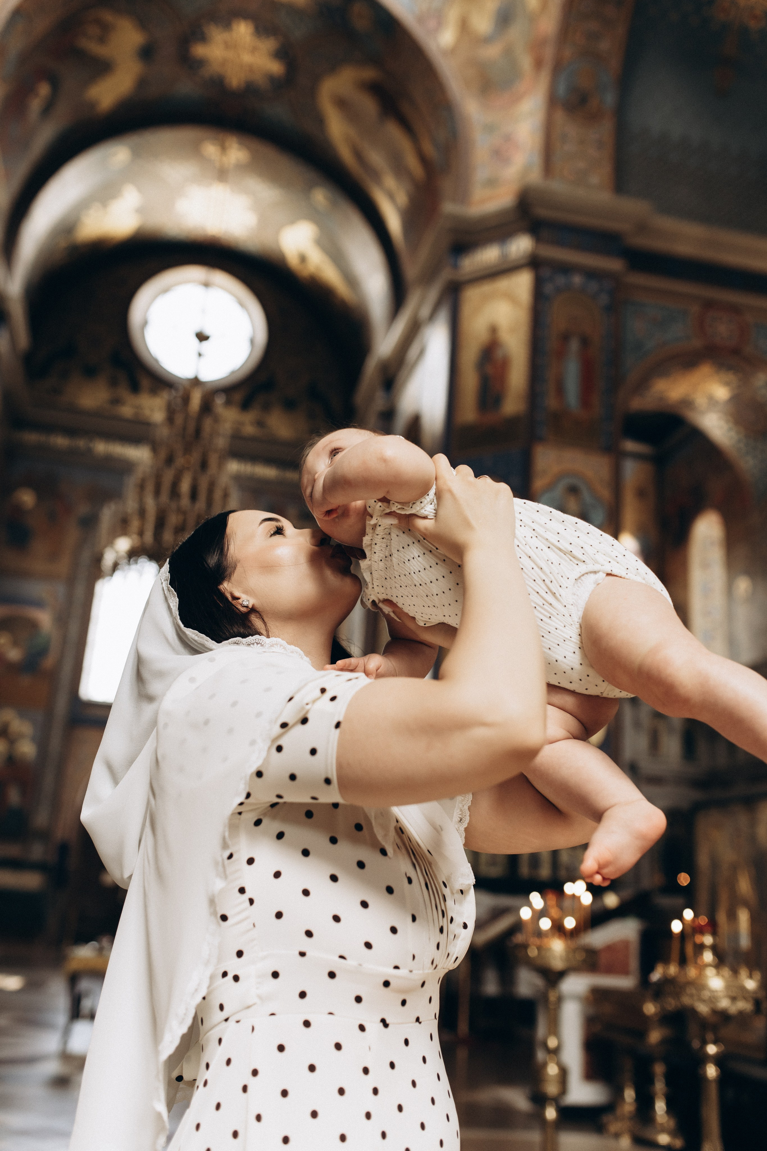 Крещение Киры. Самый теплый фотограф в Краснодаре Рябоконь Ксения