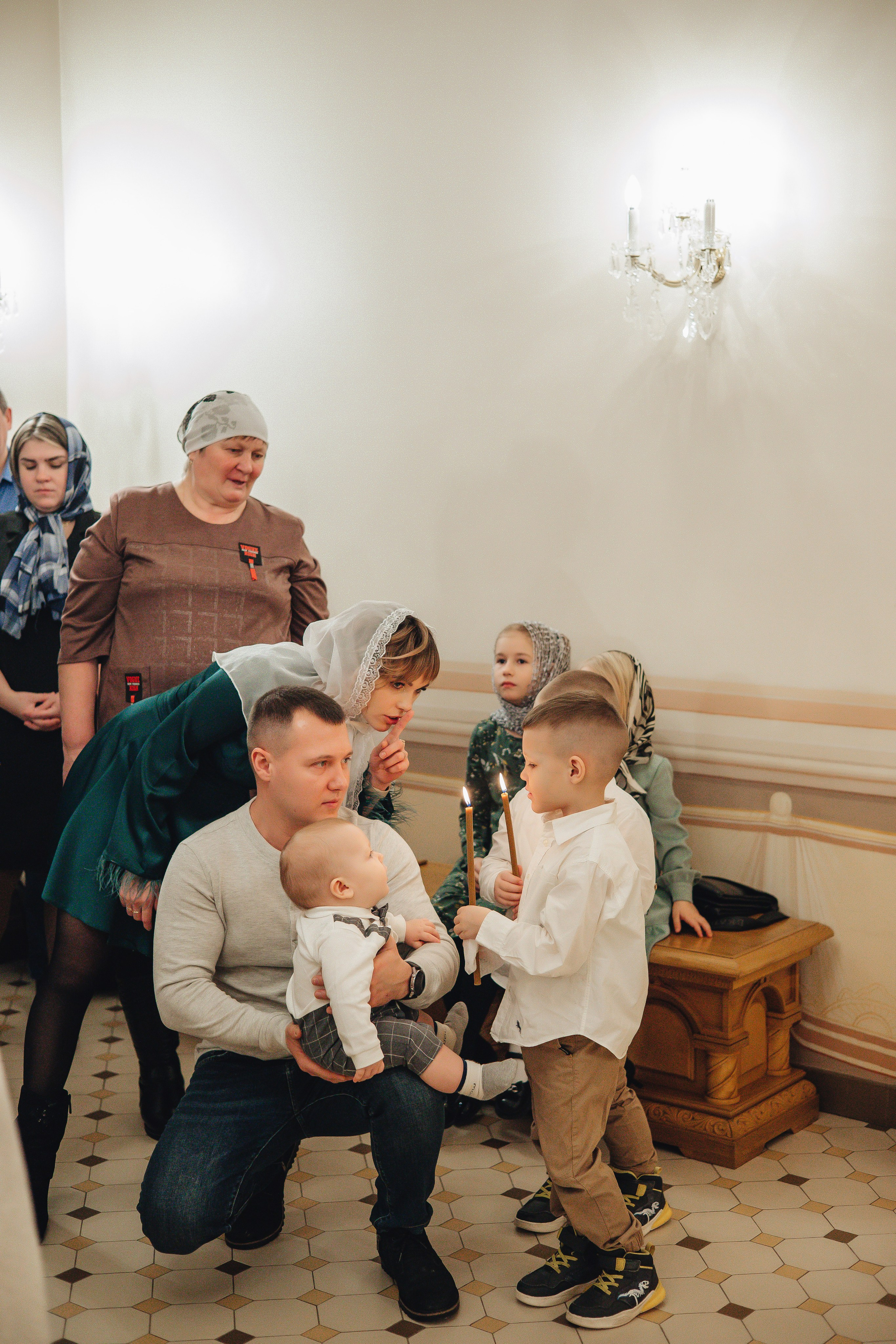 Крещение Андрея. Свадебный и семейный фотограф Пушкин Царское Село СПБ Питер Санкт-Петербург и Рязань Ольга Козлова