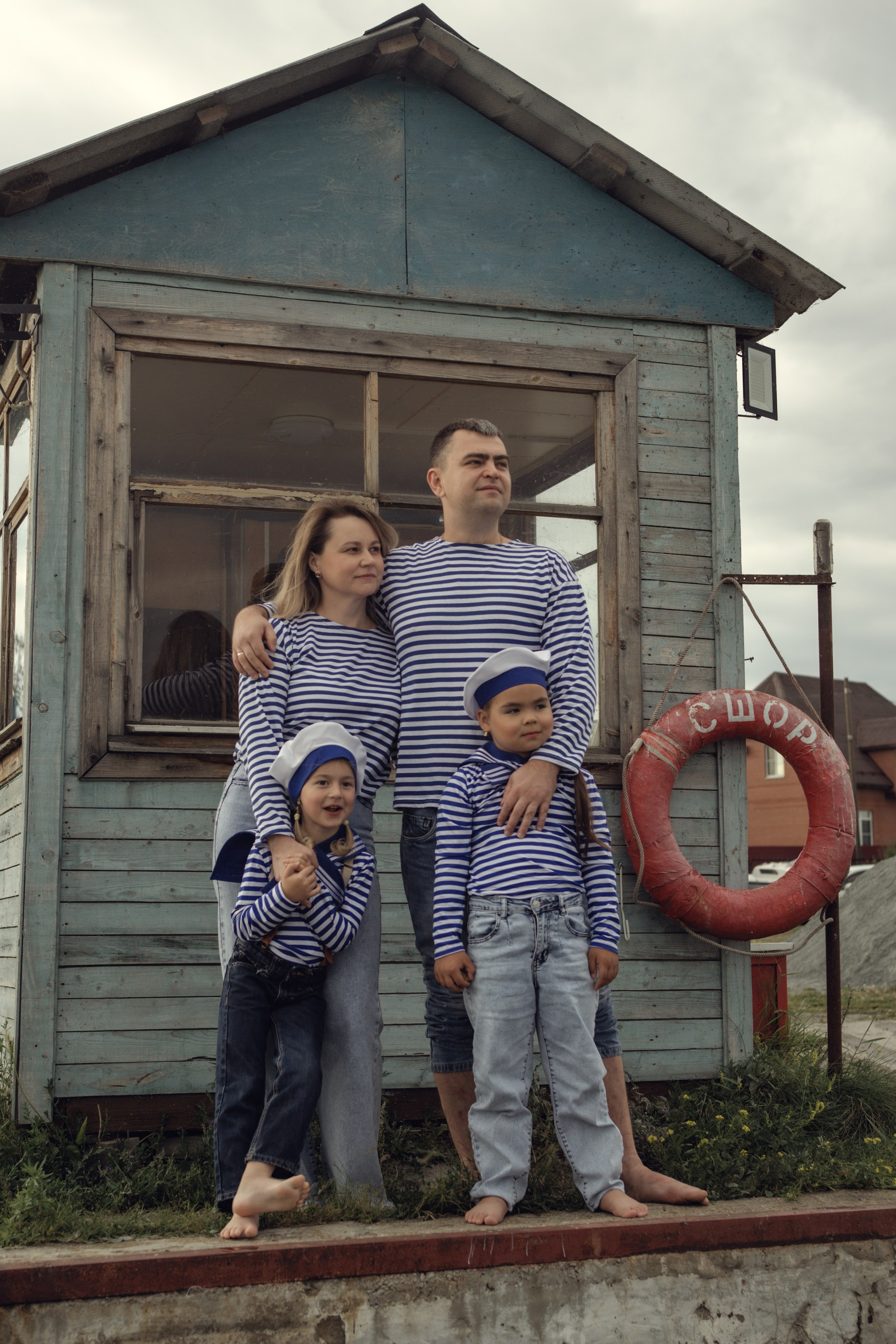 Андрей + Наталья и сестрёнки Вика и Оля. Фотограф Елена Бухонина Челябинск