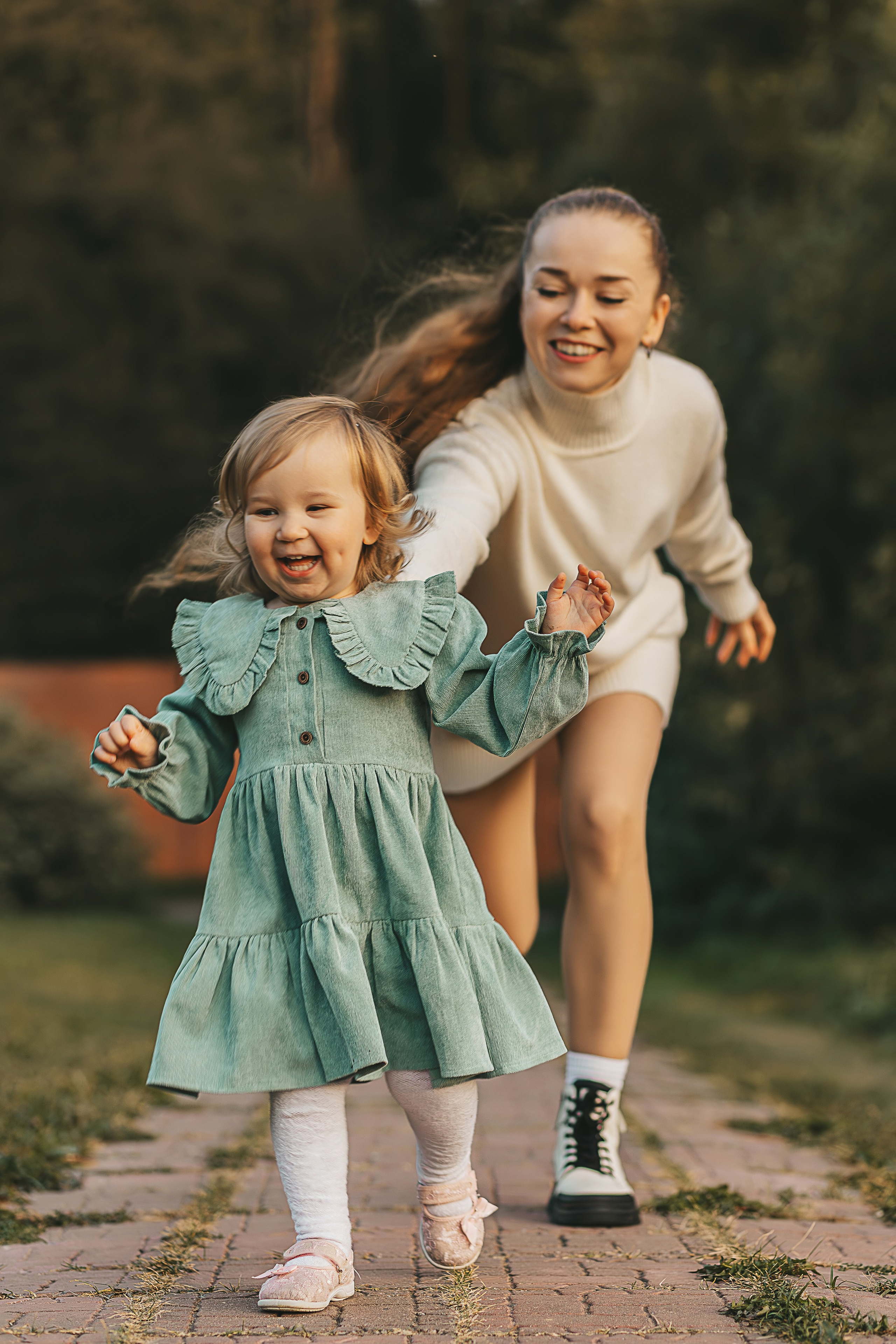 Осеняя Фотосессия мамы с дочками. Семейный и женский фотограф в Москве Надежда Воробьева