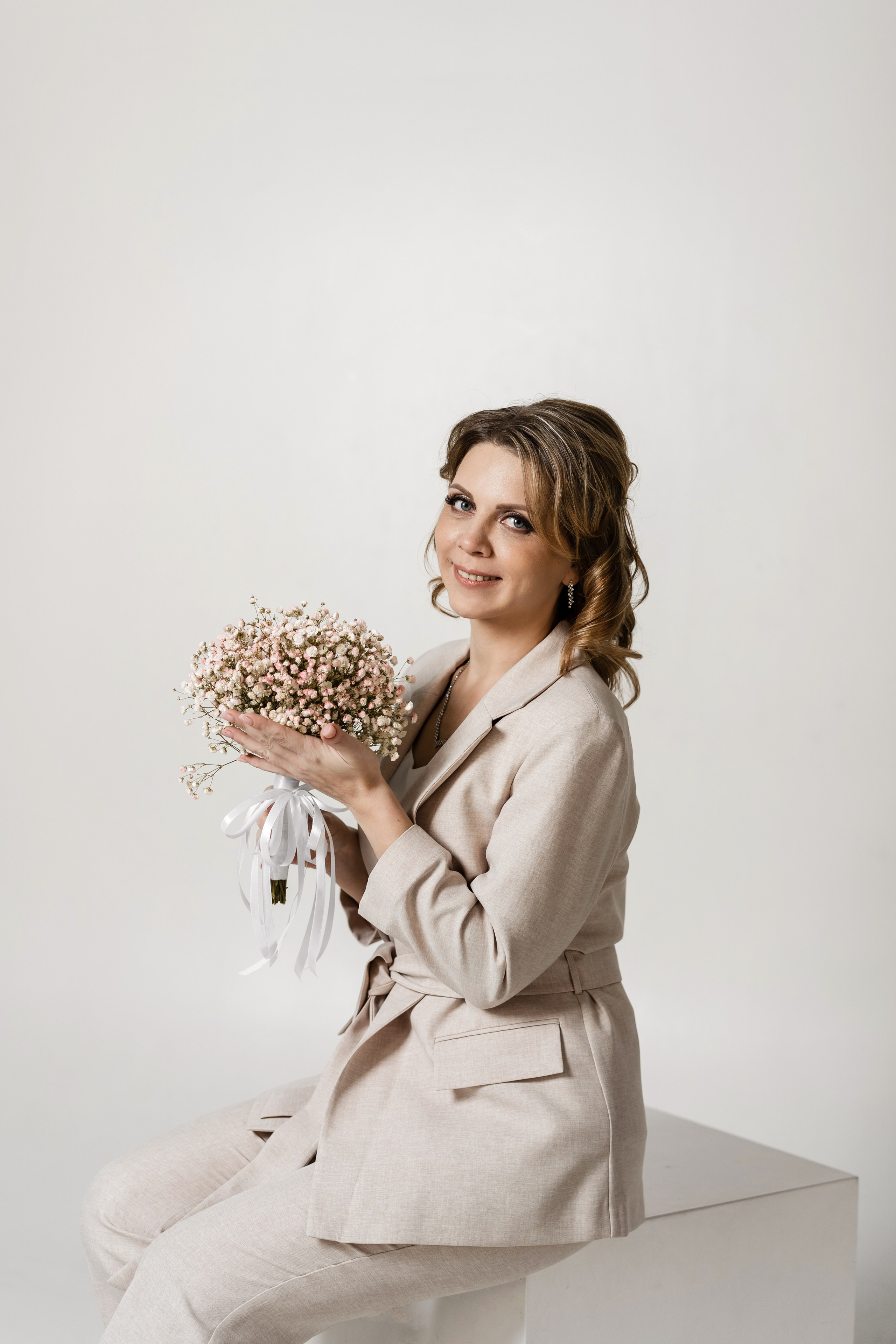 Стильная пара в фотостудии. Семейный и детский фотограф во Владивостоке Мария Гой