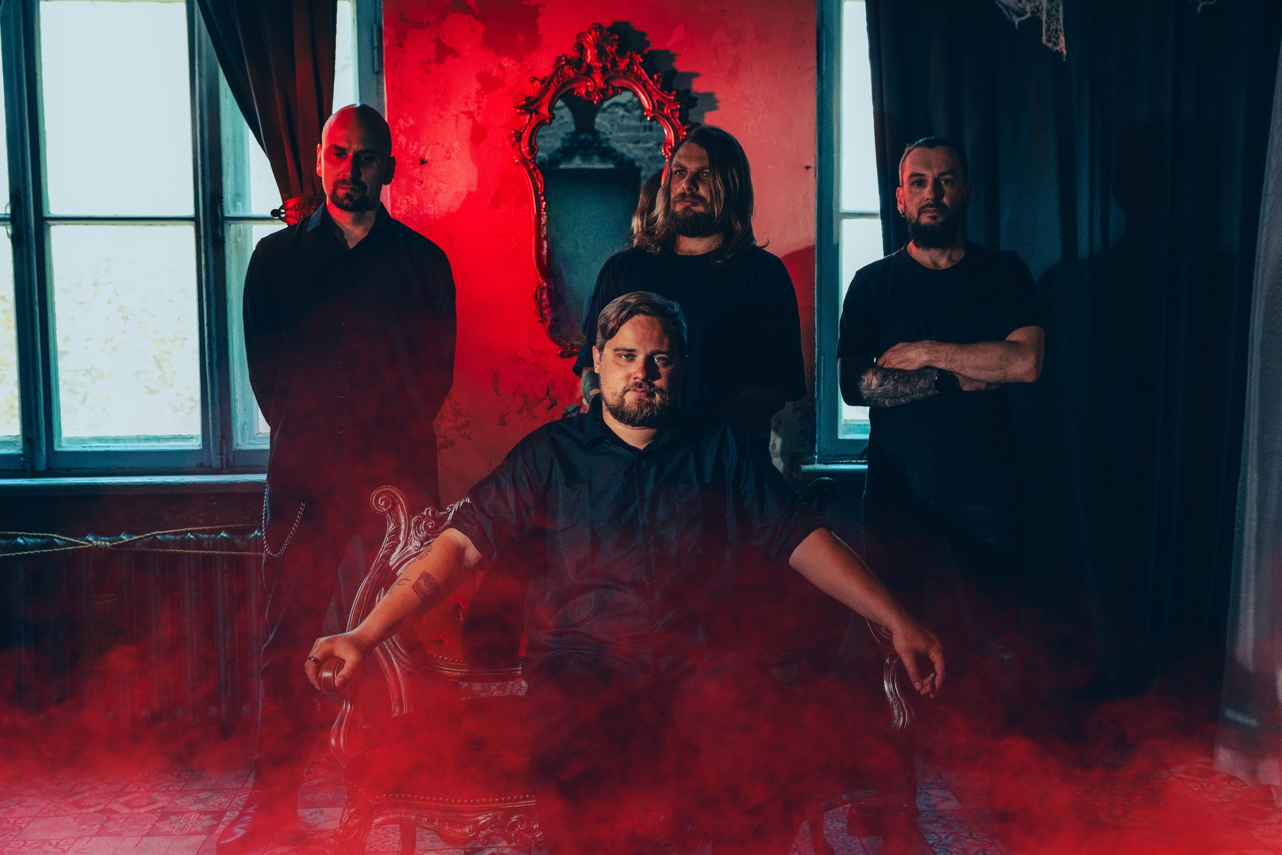 Антуражная съёмка для группы «УПОКОЙ»