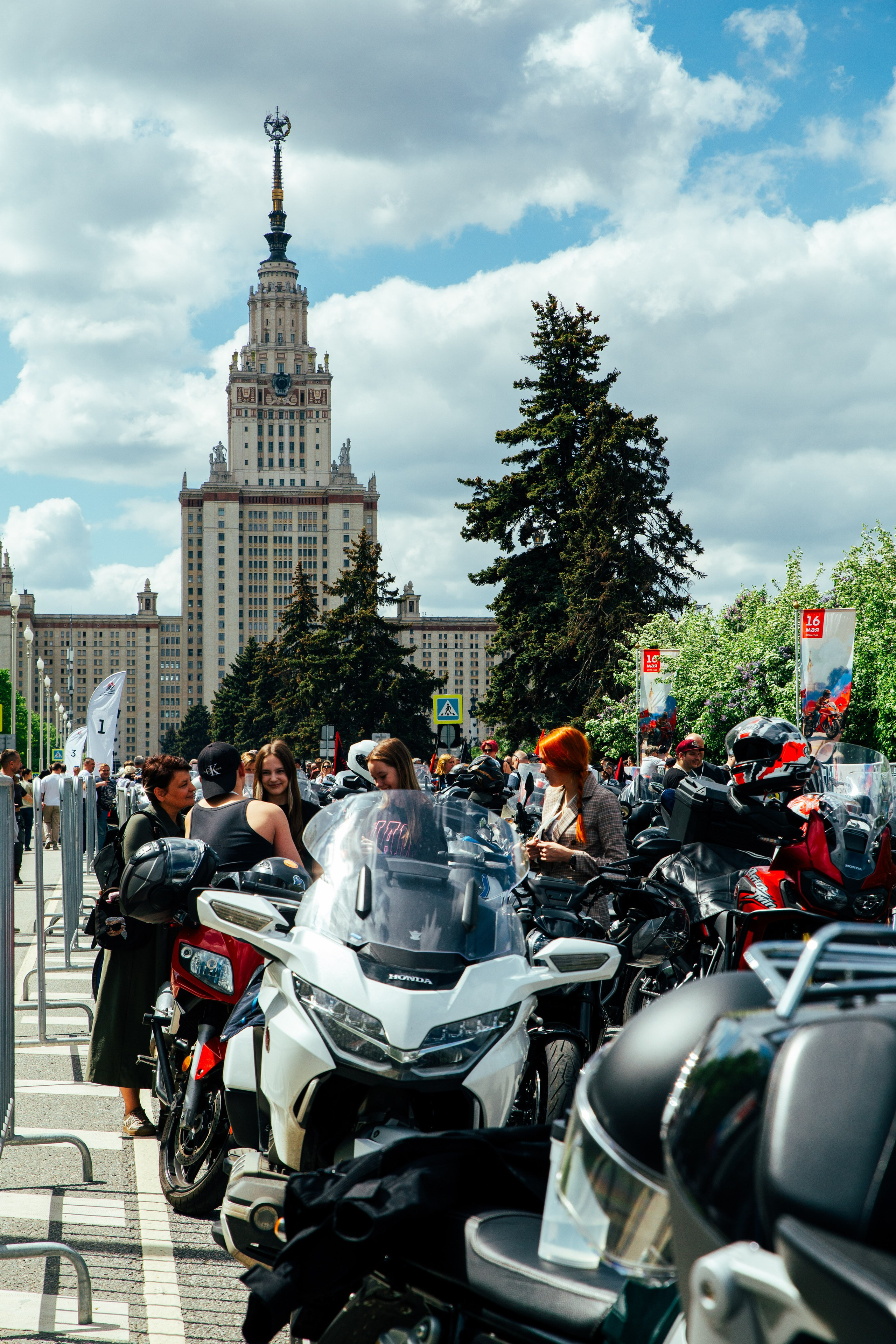 Открытие мотосезона. Фотограф в Москве Елена Дружинина
