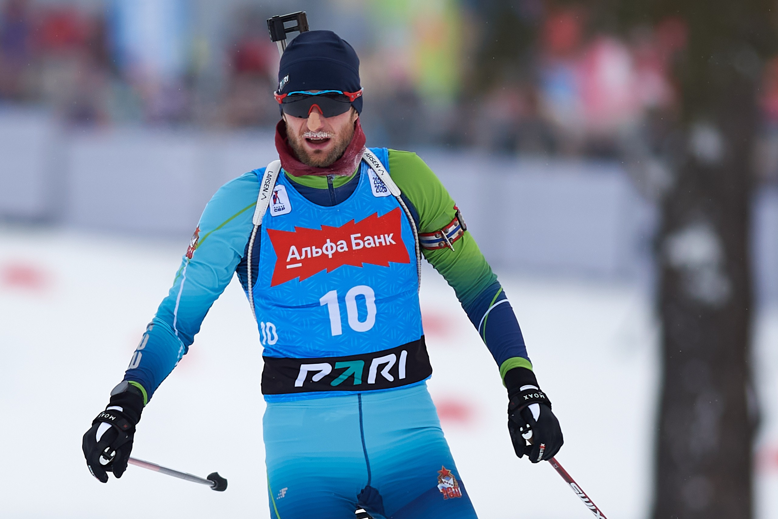 Биатлон. Чемпионат России — 2024/2025, 3-й этап, Ижевск. Ижевская винтовка. Спортивный репортажный фотограф в Ижевске Сергей Мерзляков