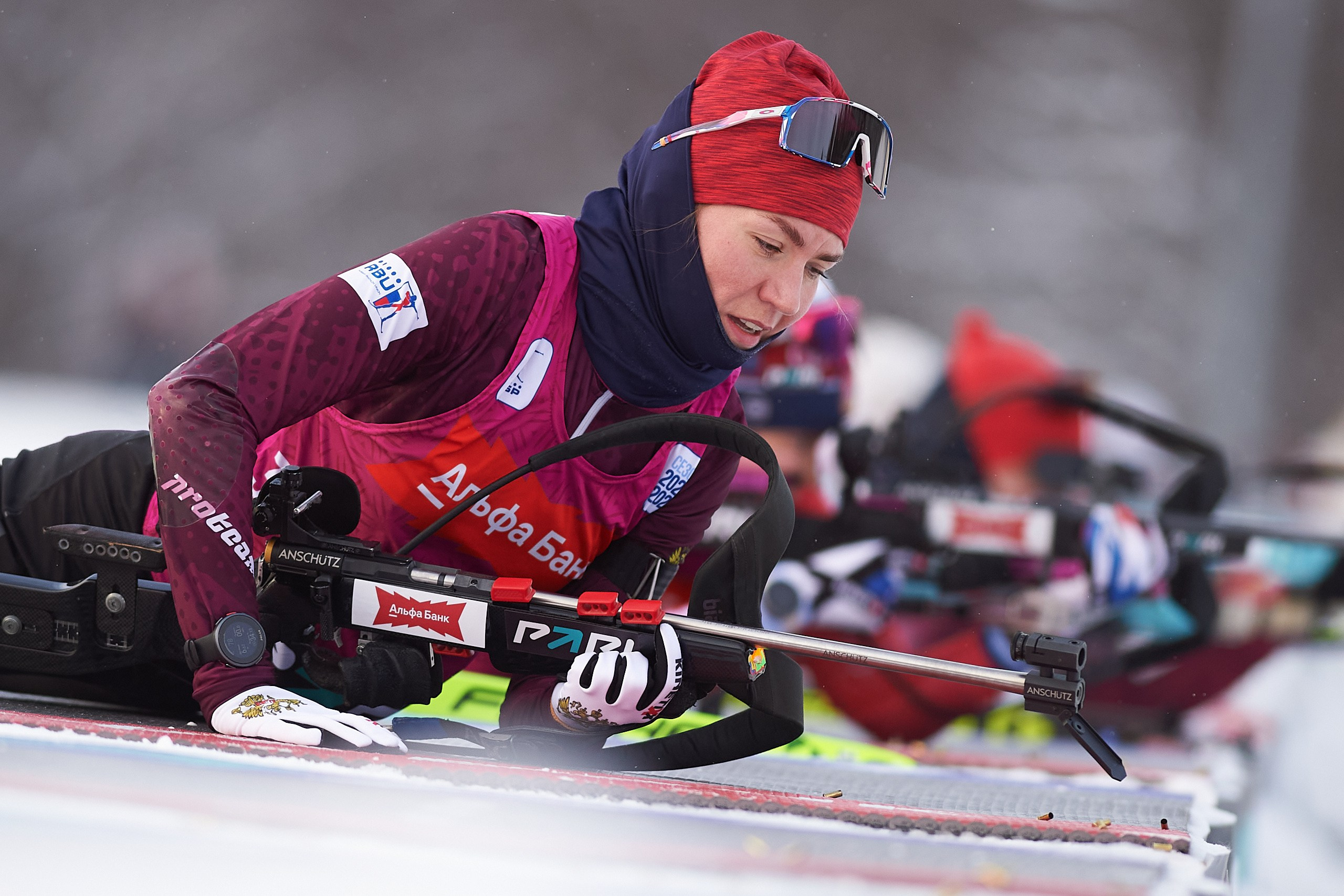 Ижевская Винтовка 55. Спринт. Женщины. Спортивный репортажный фотограф в Ижевске Сергей Мерзляков