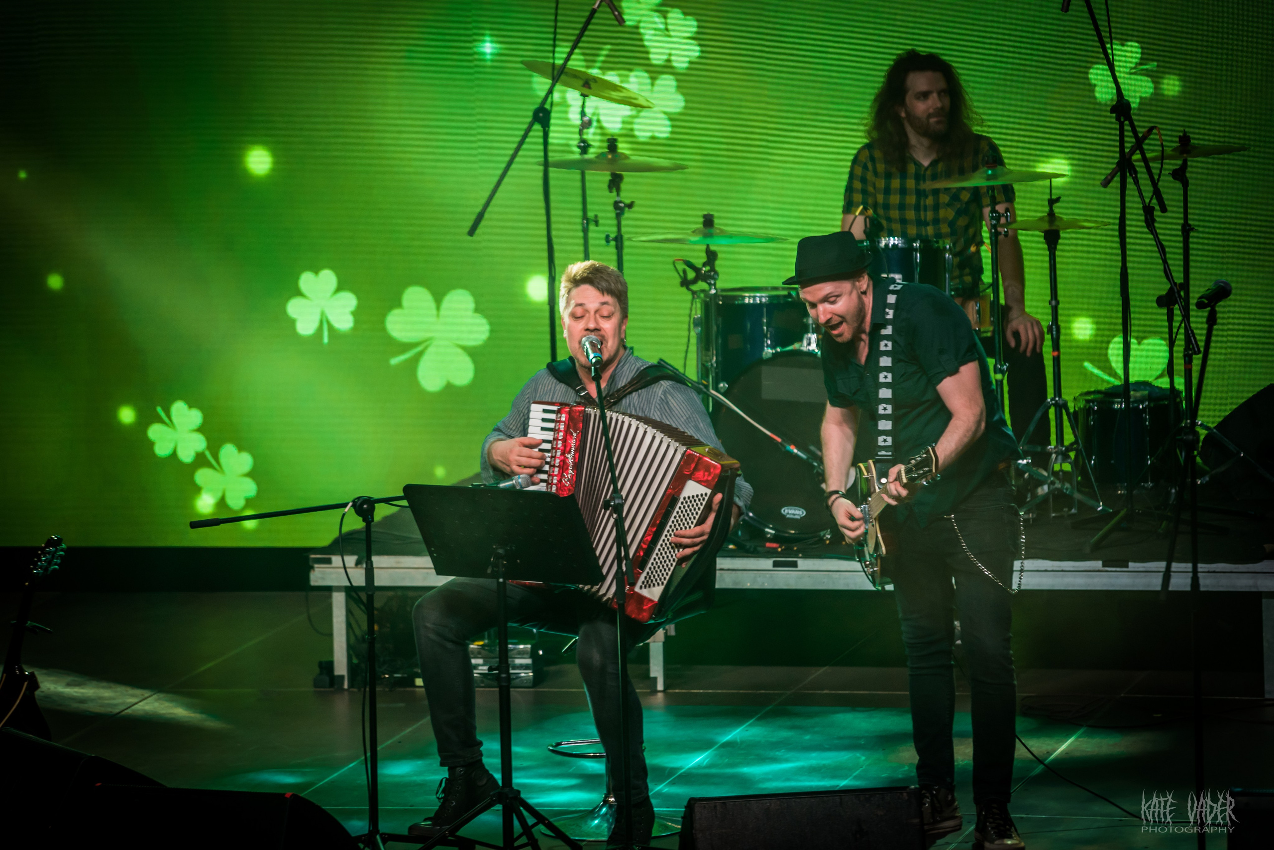 День св. Патрика. Kate Vader|Live Music Photography