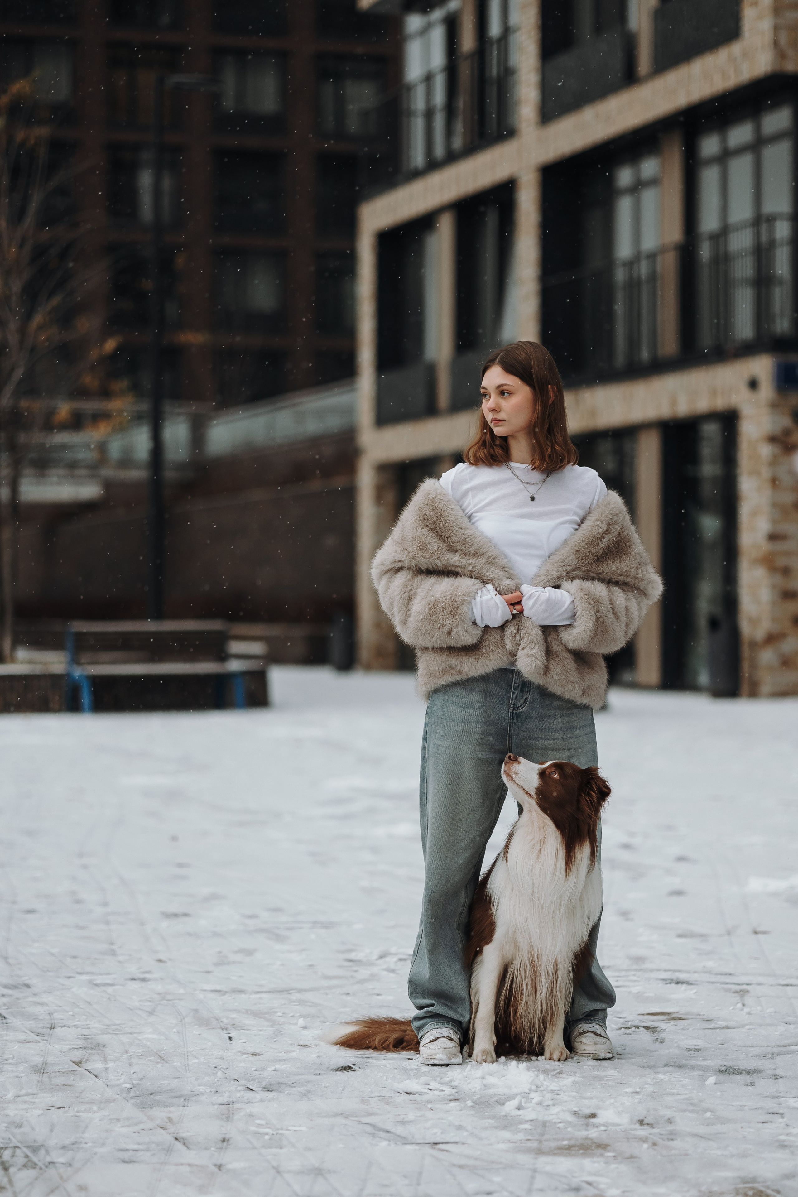 Маша и Брауни. Фотограф-анималист в Санкт-Петербурге Алина Яхонт