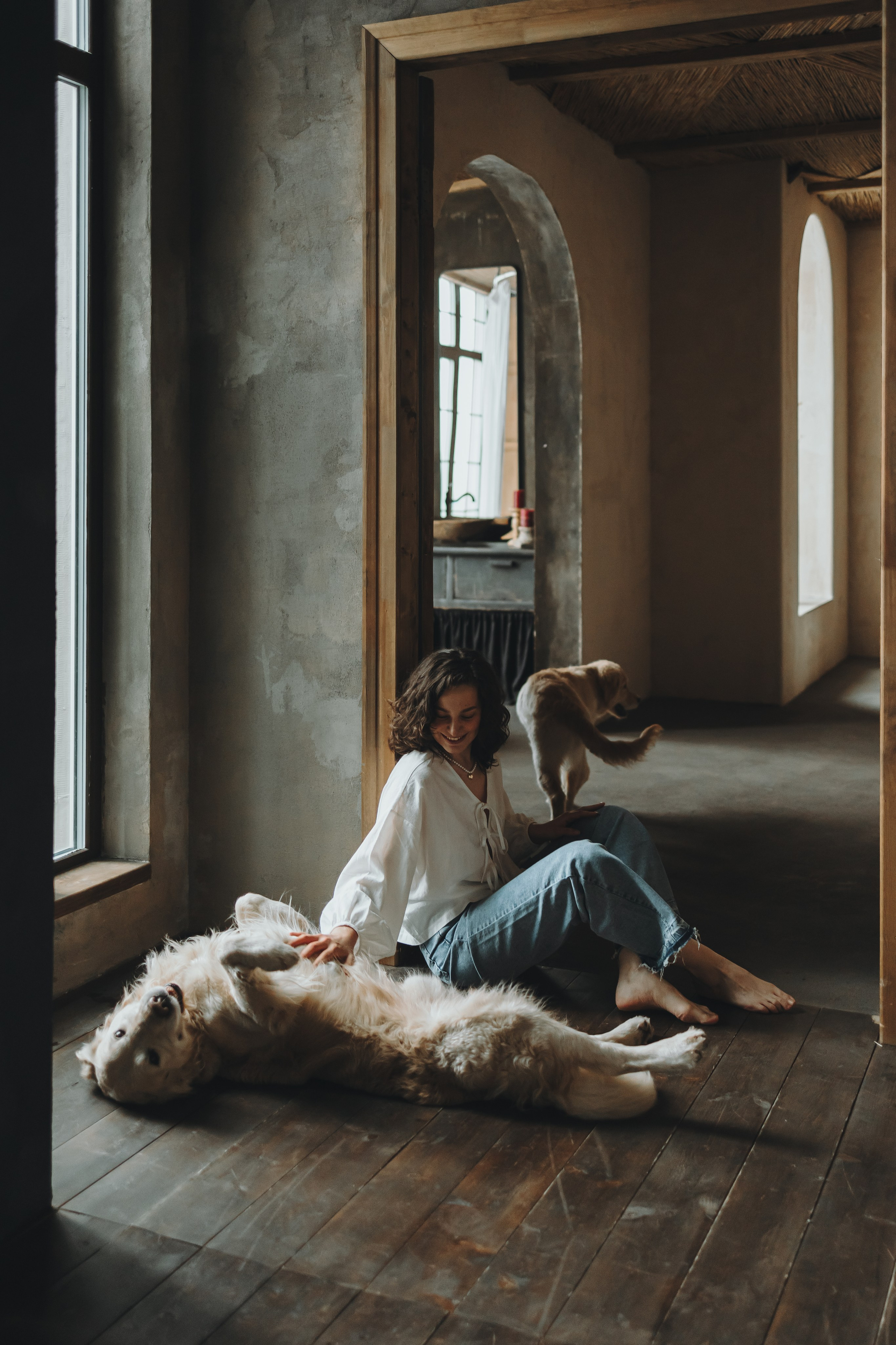 Настя, Арчи и Арагон. Фотограф-анималист в Санкт-Петербурге Алина Яхонт