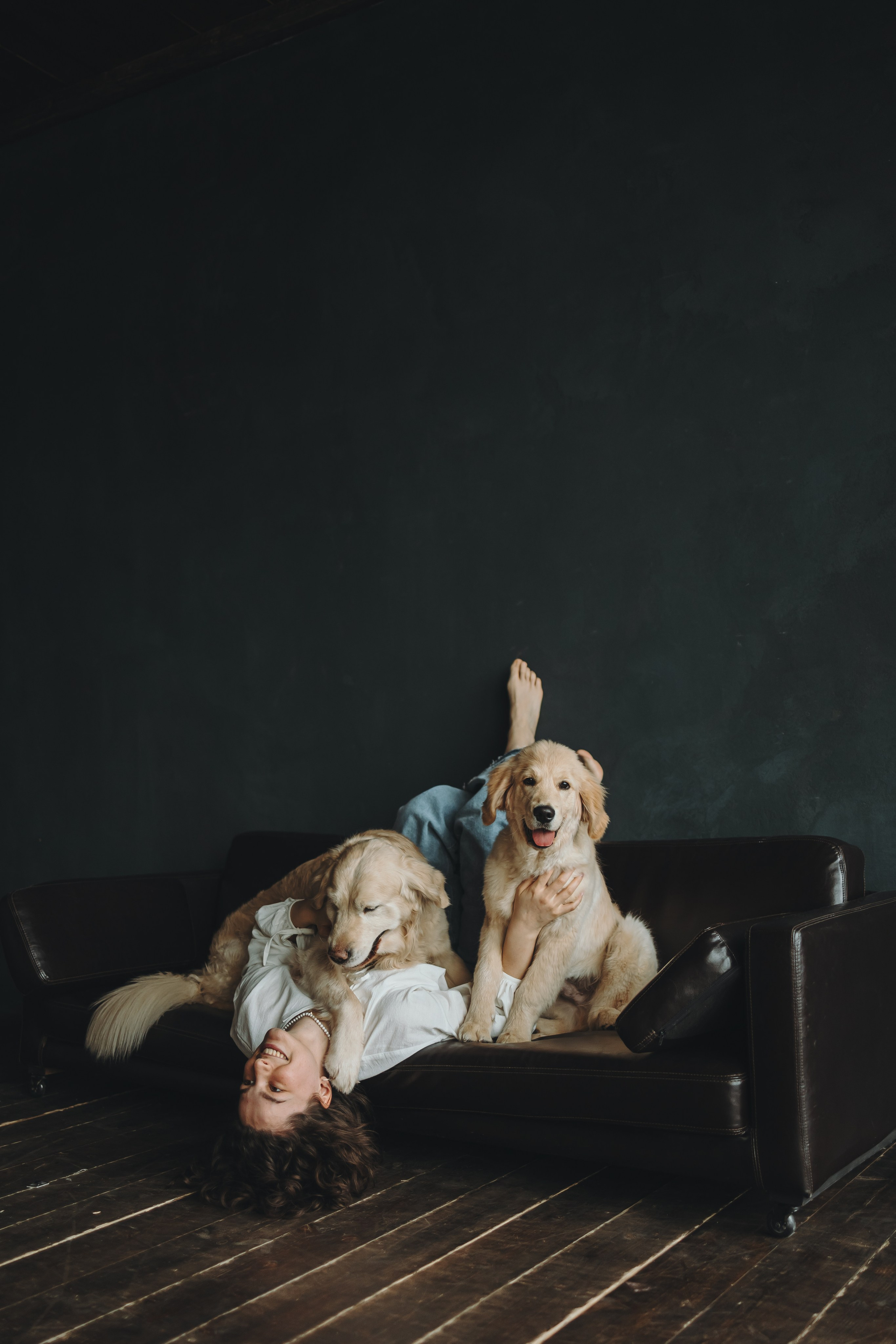 Настя, Арчи и Арагон. Фотограф-анималист в Санкт-Петербурге Алина Яхонт