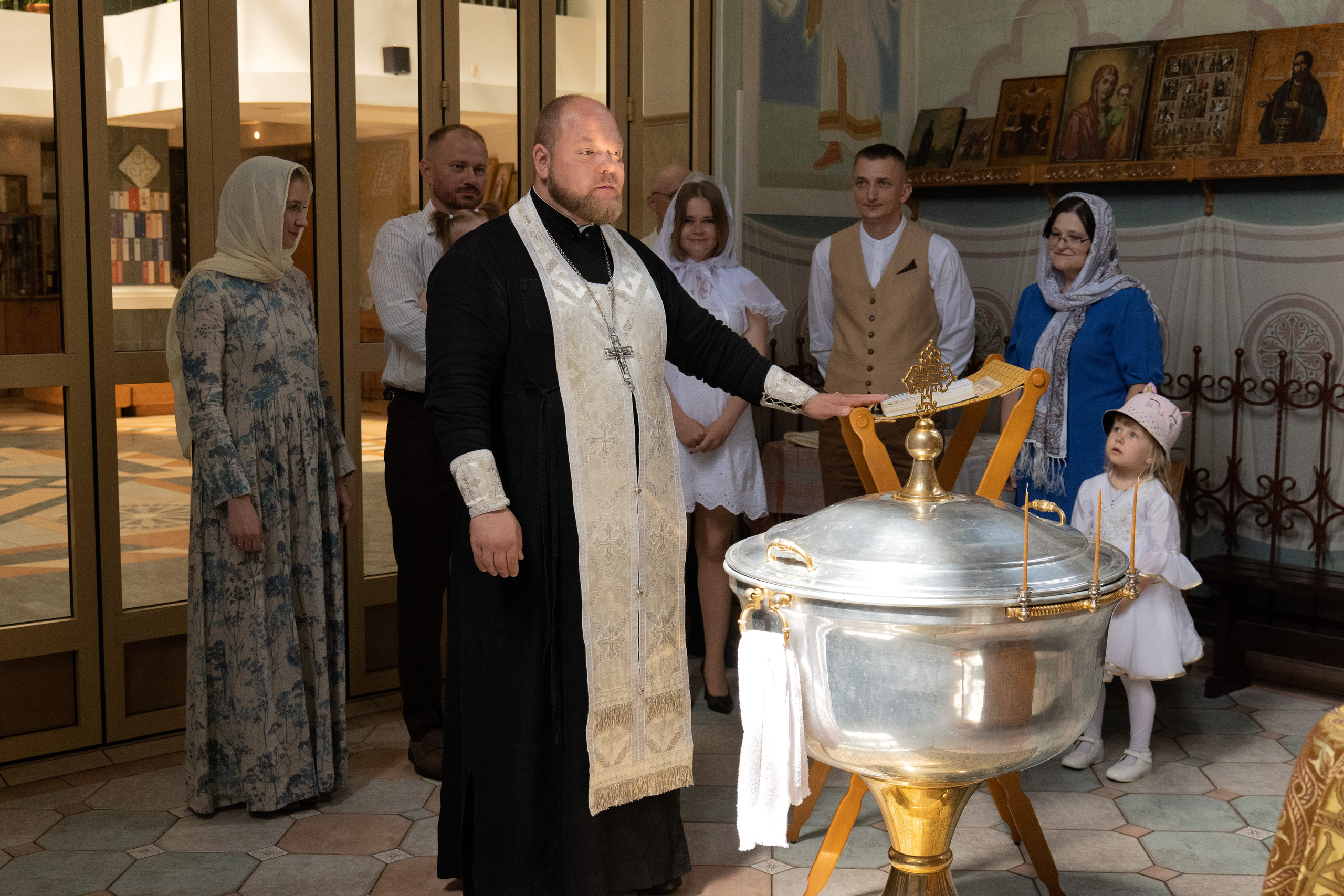 Таинство Крещения «Кристины». Фотограф видеограф Ольга Василевская