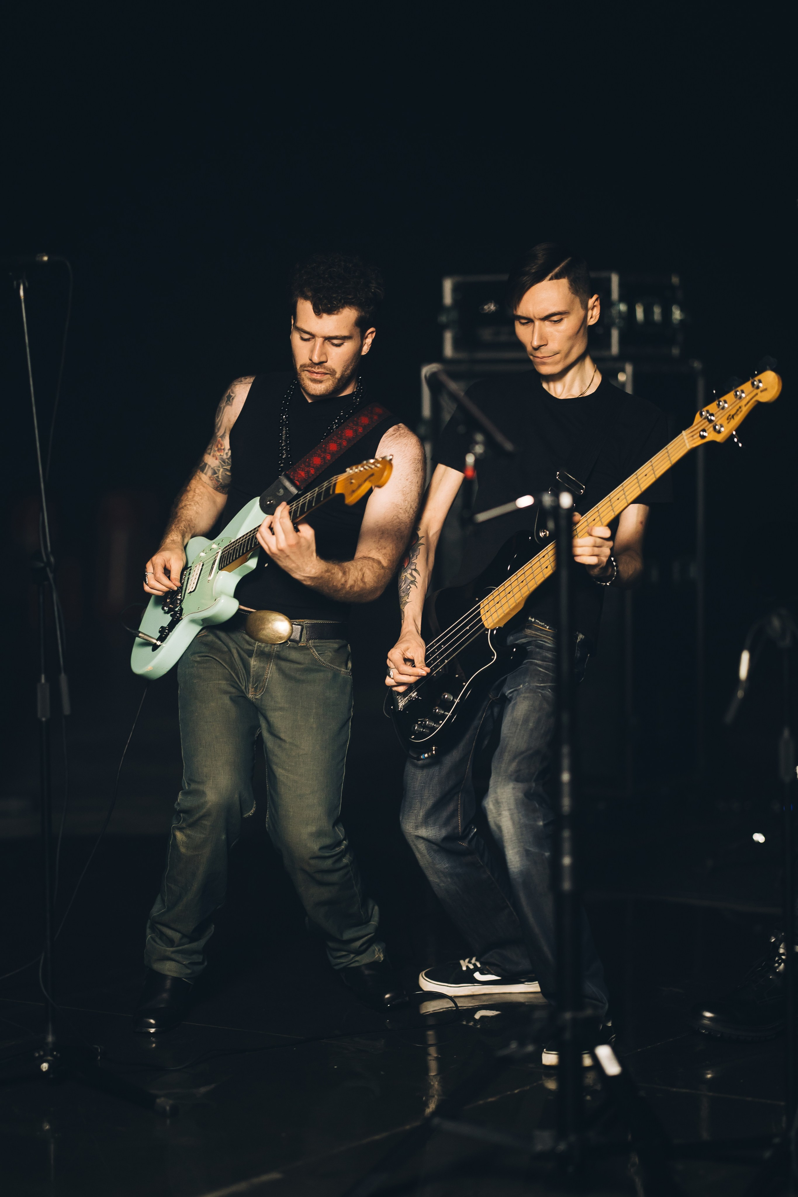 Soso Pavliashvili & Leo Kandelaki backstage, Moscow, Russia. Anna Atayan Photographer