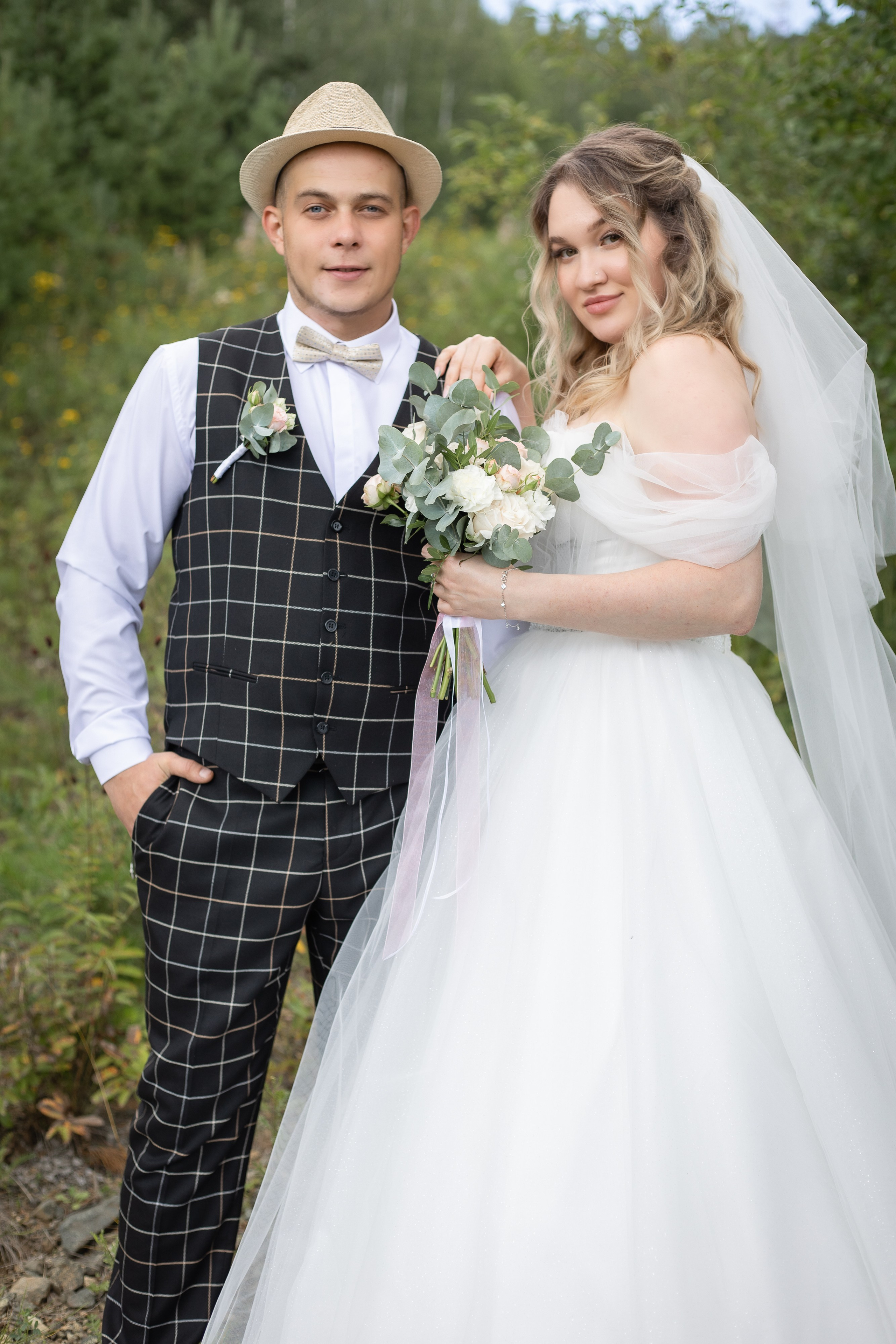 Свадебная фотосессия за городом. Фотограф Татьяна Орлова