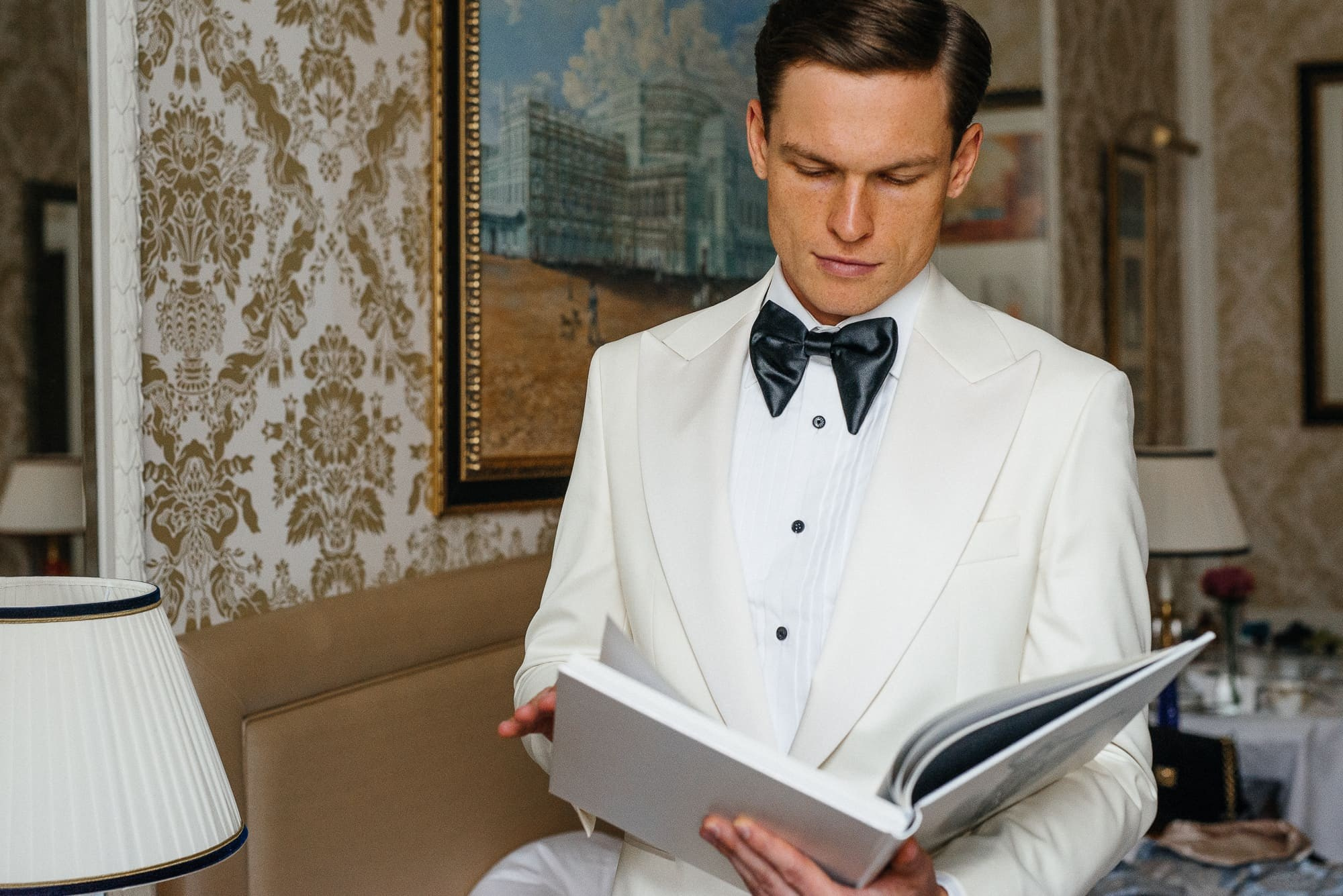 Свадебная фотосессия в Санкт-Петербурге в Гранд Отель Европа