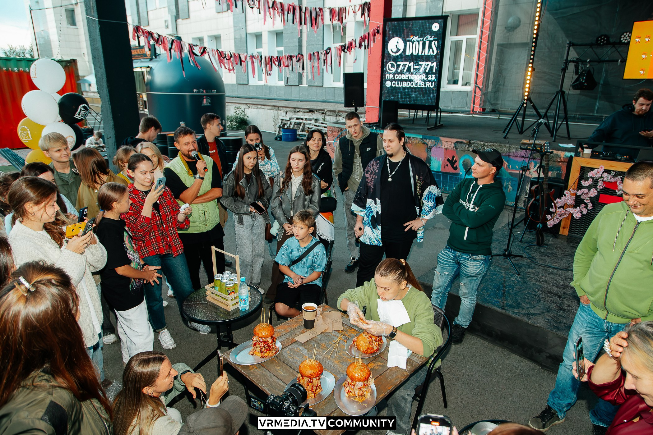 Открытие бургерной лавки «Краснодарский парень»