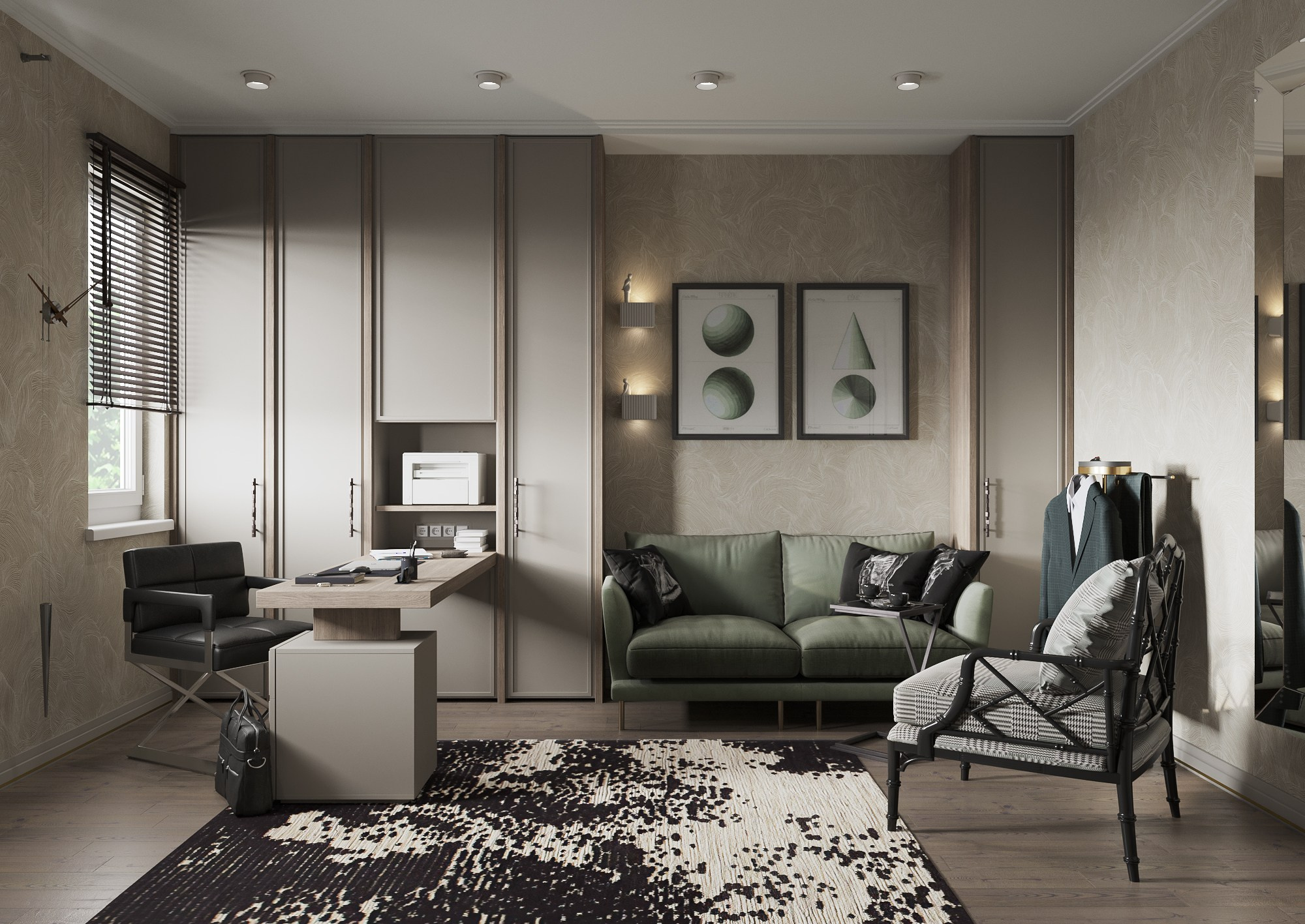 Берлин. Дизайн Марина Павлюченкова. 3D визуализатор интерьеров Ксения Жарко