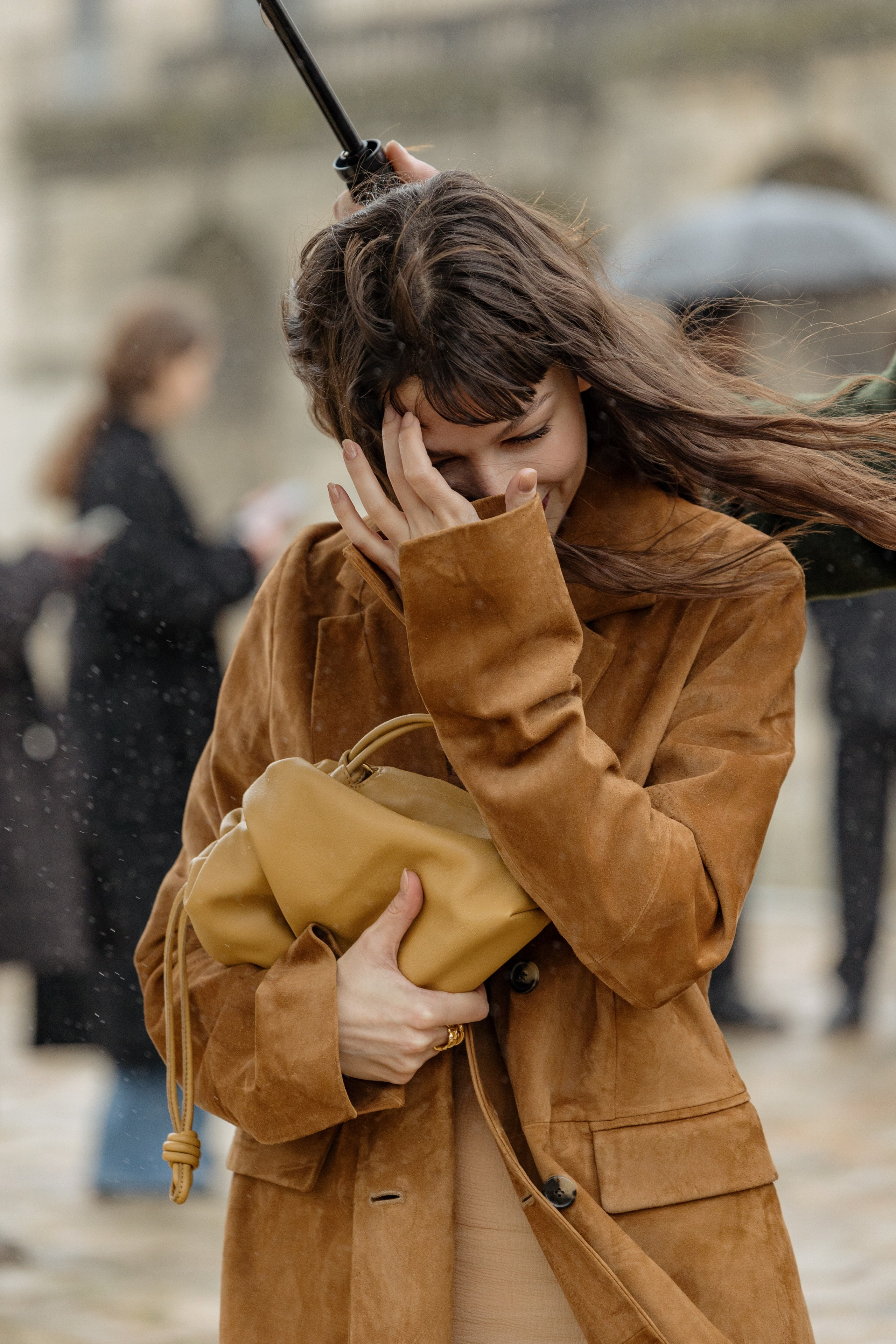 LOEWE PFW WOMENSWEAR FALL-WINTER 24/25. Photographer in Milan Ivan Goncharov