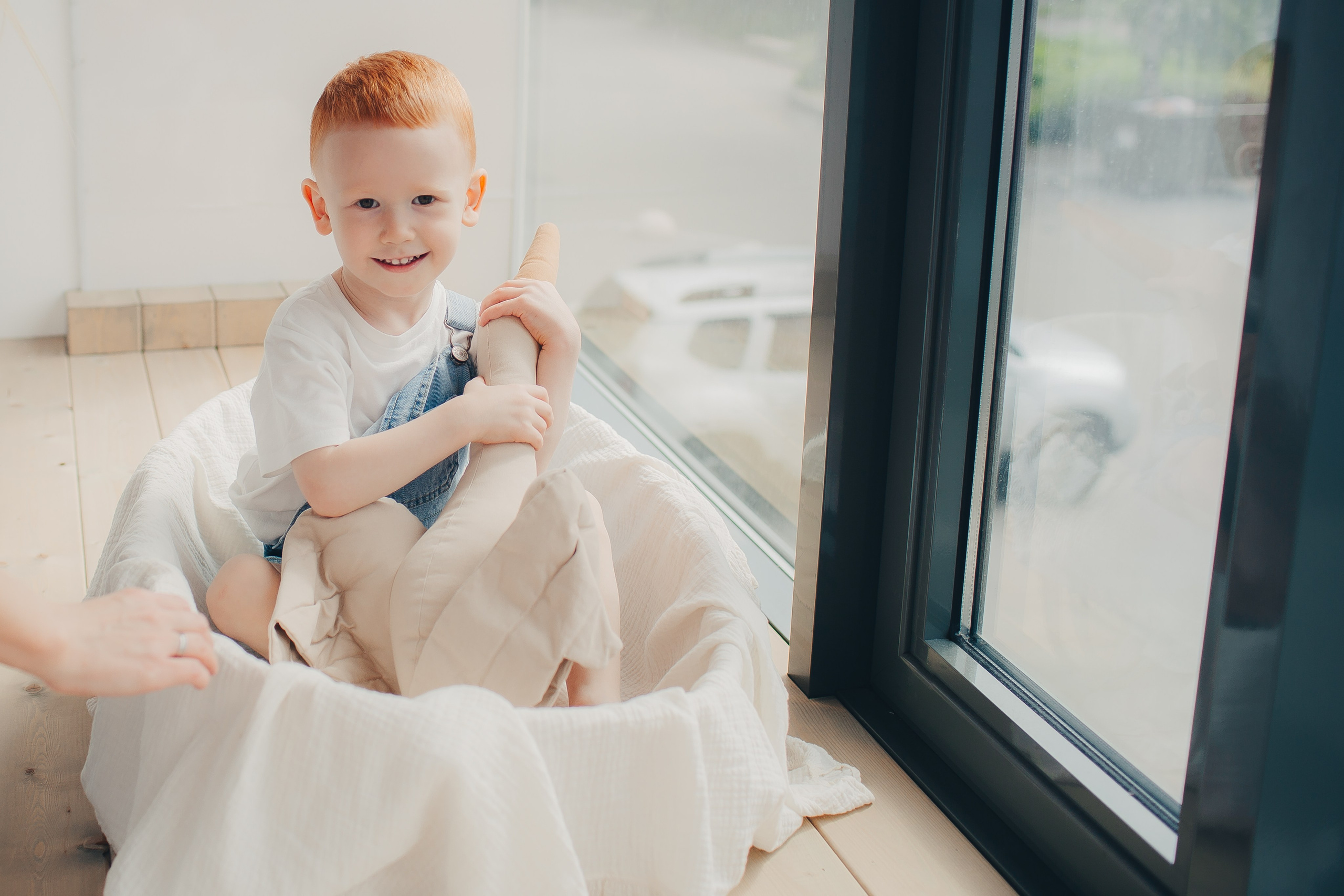 Семейная фотосессия в студии. Фотограф Евгения Мальцева, Архангельск