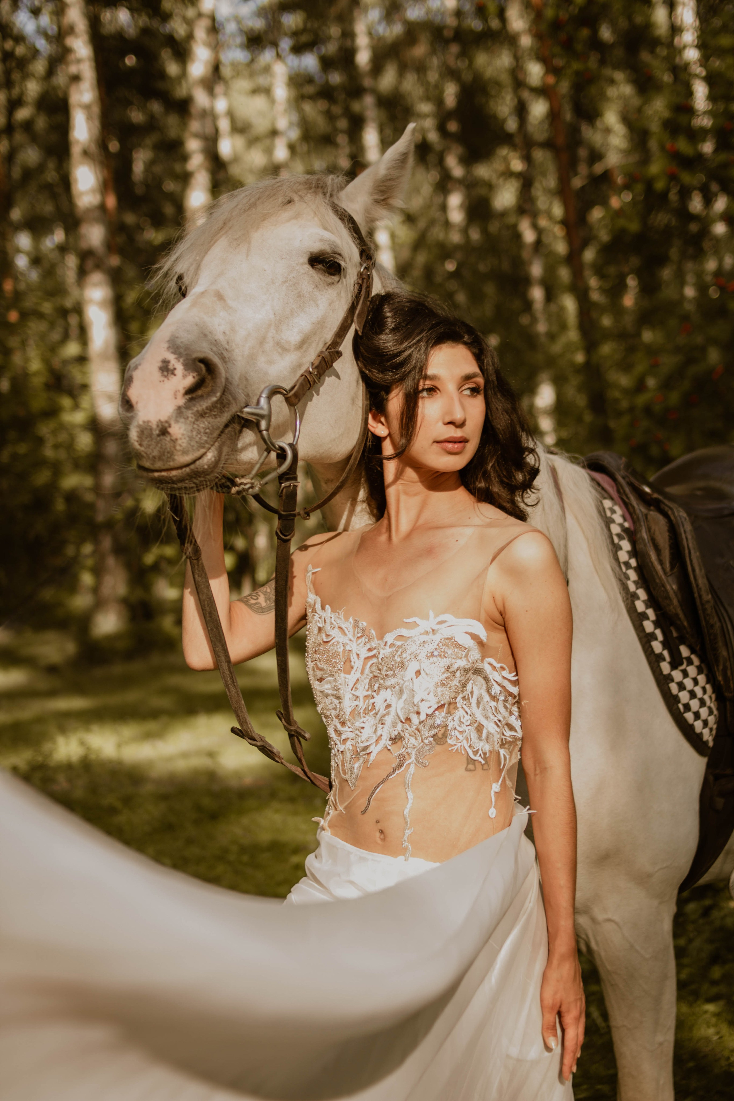 С лошадкой. Создадим шедевр? Виталина и её фотоискусство