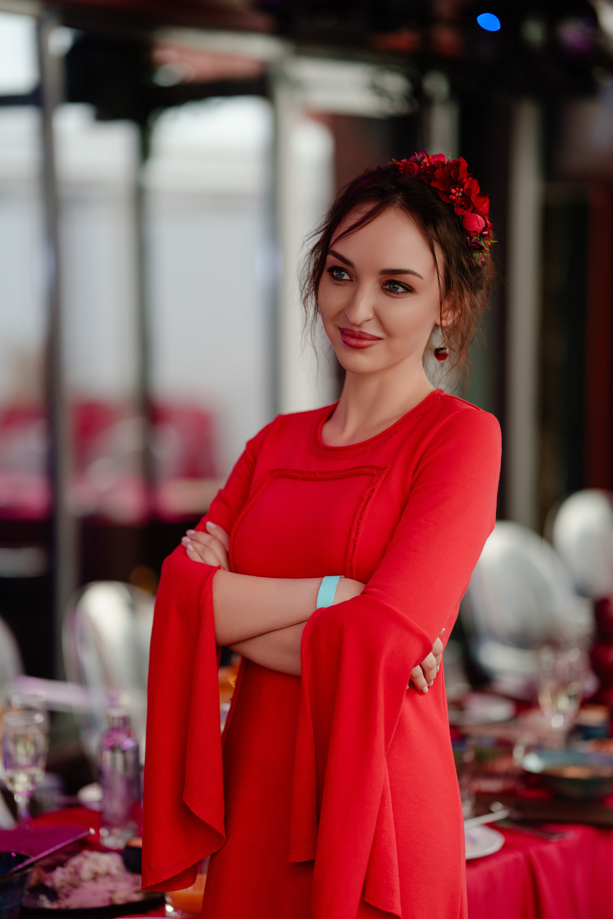 Репортажный фотограф на гендер пати в славянском стиле в Москве. Репортажный фотограф Москва Сергей Дружинин