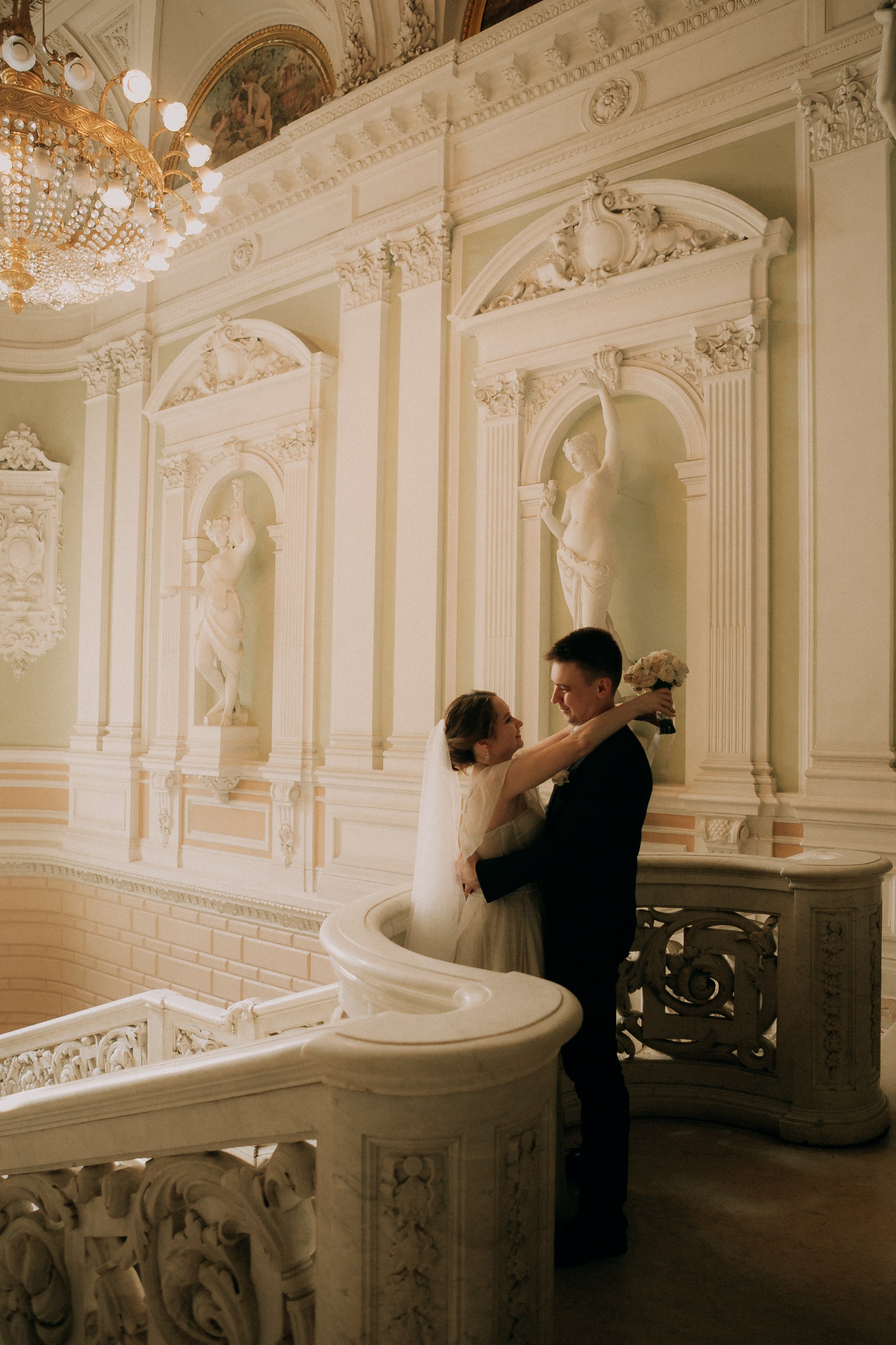 Свадебная съёмка Марии и Михаила. Фотограф в Санкт-Петербурге Полина Кондратьева