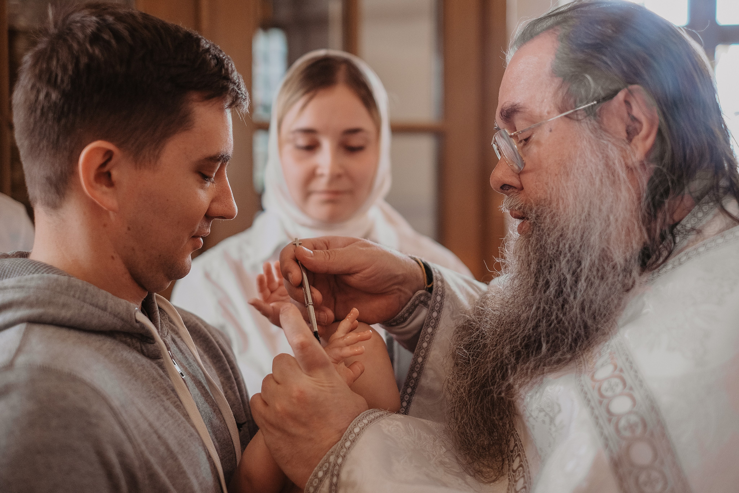 Крещение. Фотограф и видеограф в Москве Полина Абраменкова