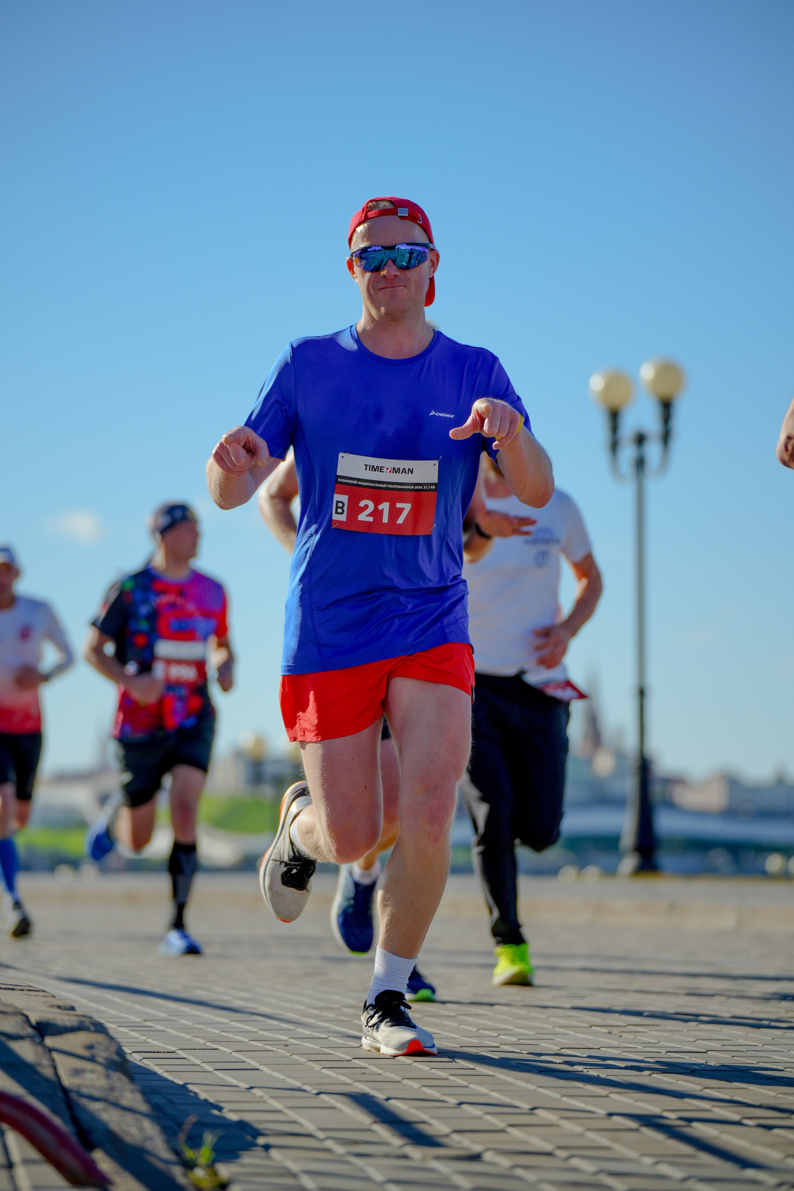 Спортивный репортаж Казанский полумарафон. Фотоким