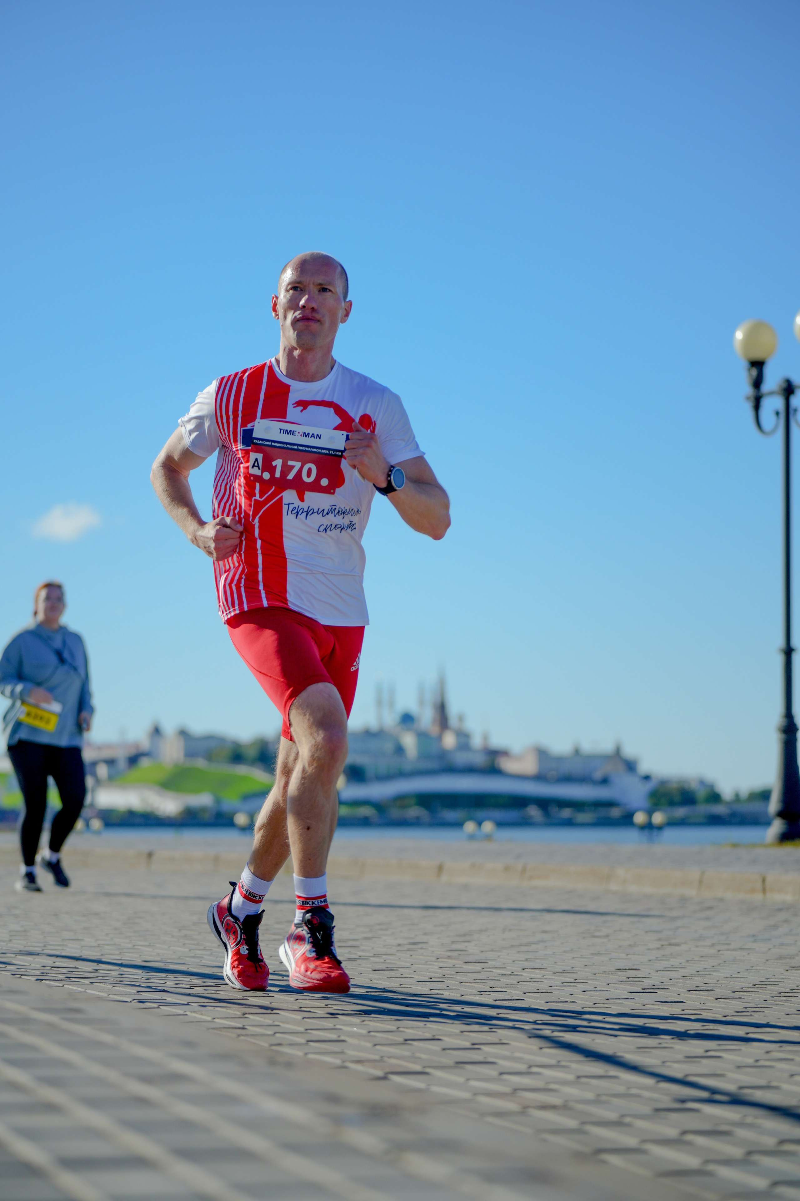 Спортивный репортаж Казанский полумарафон. Фотоким
