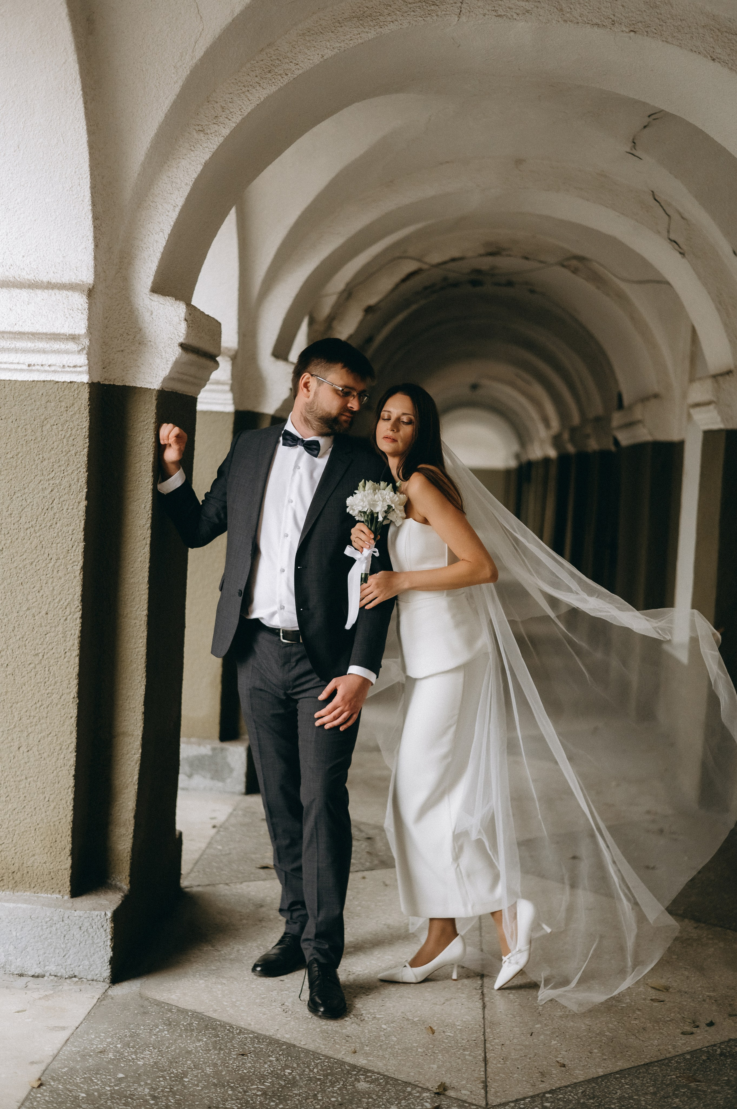 Дарья и Дмитрий — ноябрьская история. Фотограф Мария Стрелкова