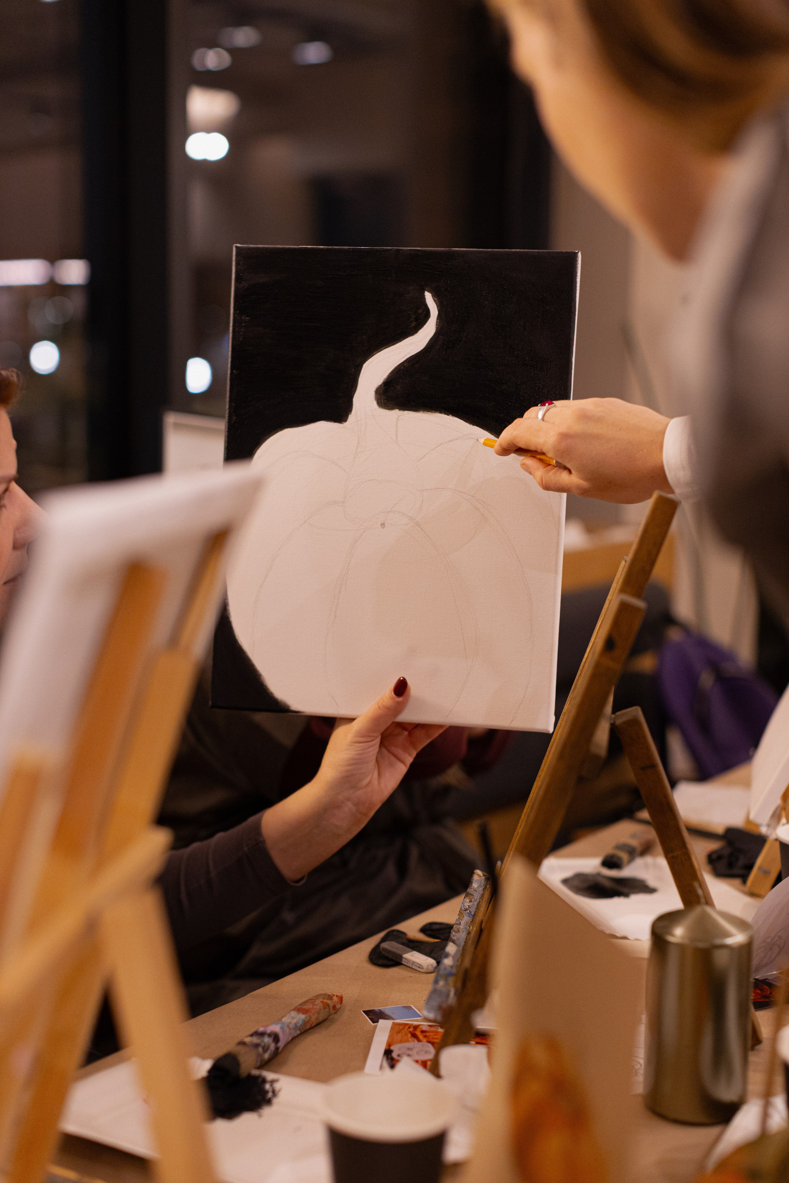 МК Тыква в кафе Здрасте. Анастасия Ракчеева Художник