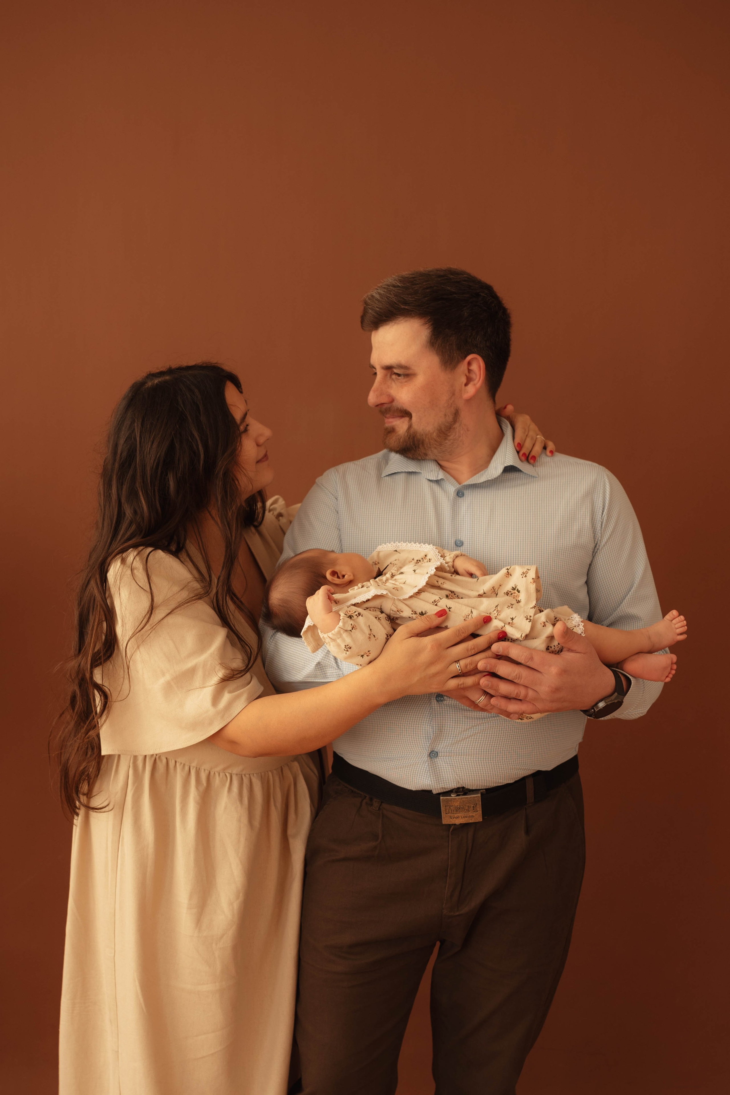 Аврора и ее семья. Фотограф в Новосибирске Диана Ильиных