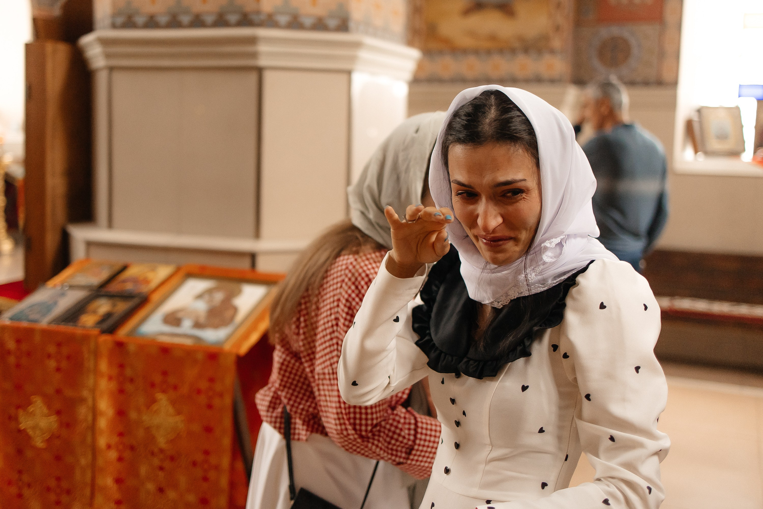 Таинство Крещения Михаила. Семейный фотограф в Краснодаре Храмова Анна