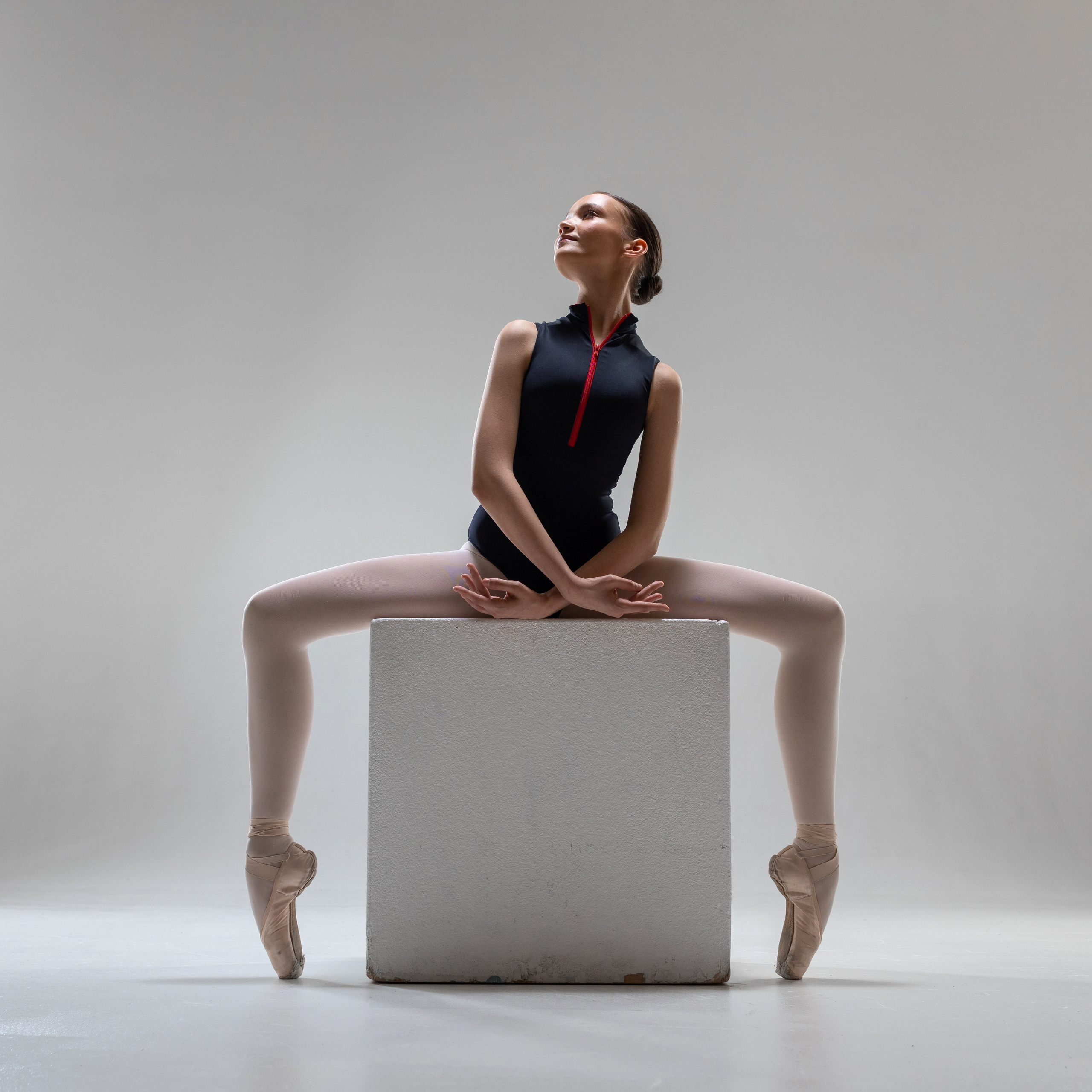 Балетная съёмка на белой циклораме и фонах. Балетный фотограф Алина Ханько — Душа Балета