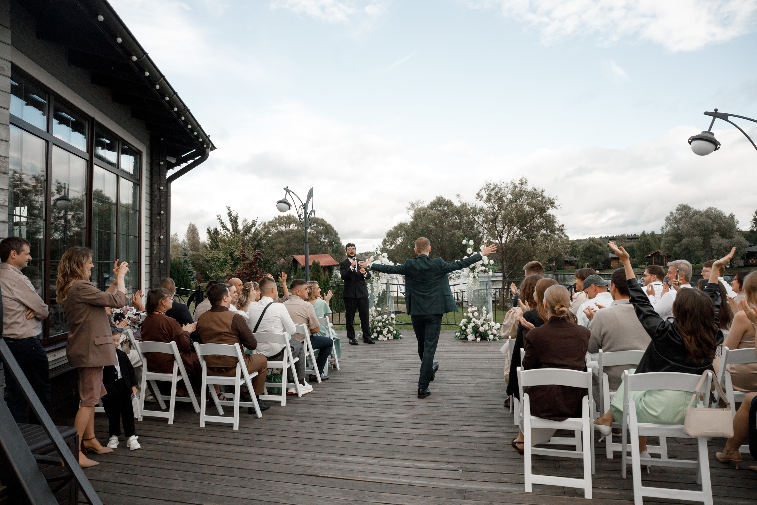 Регистрация в отеле Fish Point, ЗАГС Бутово, прогулка в Остафьево. Свадебный и репортажный фотограф (Москва, Королев и другие)