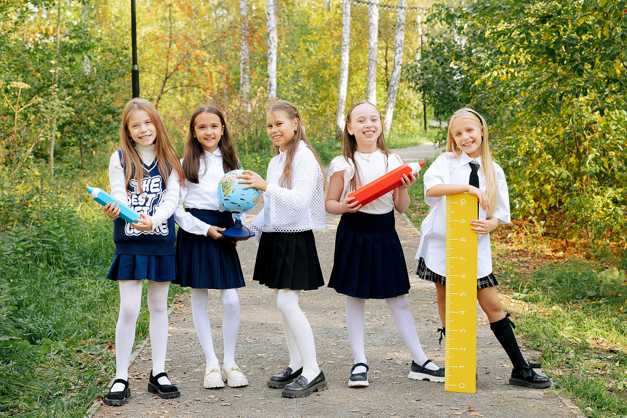 Групповые портреты. Школьный фотограф в Челябинске. Выпускные фотоальбомы