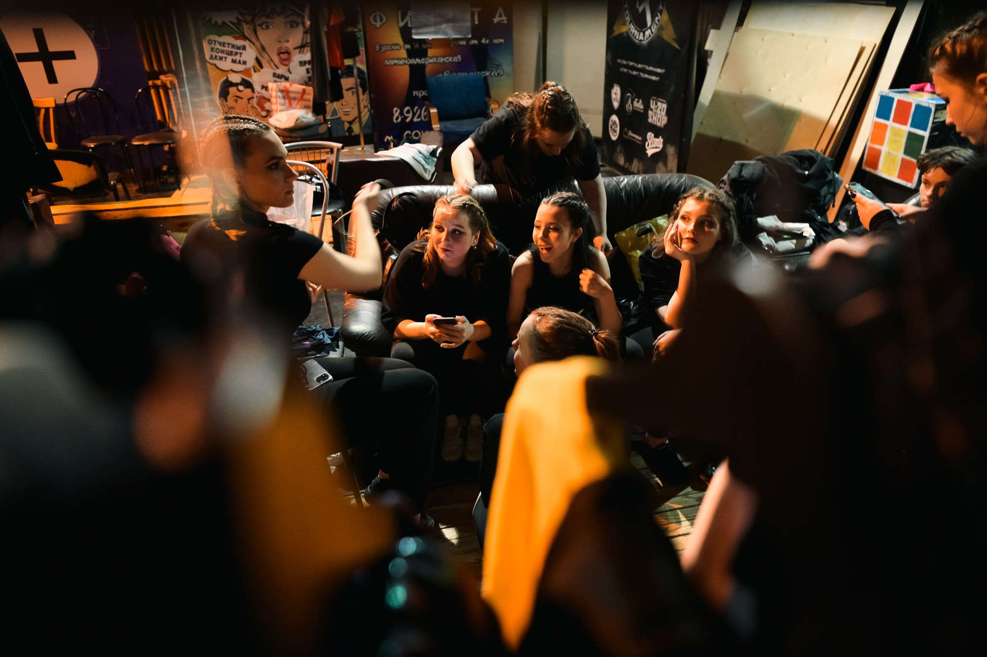 Школа современного танца Spark: Backstage. Елена Дружинина. Спортивный и репортажный фотограф