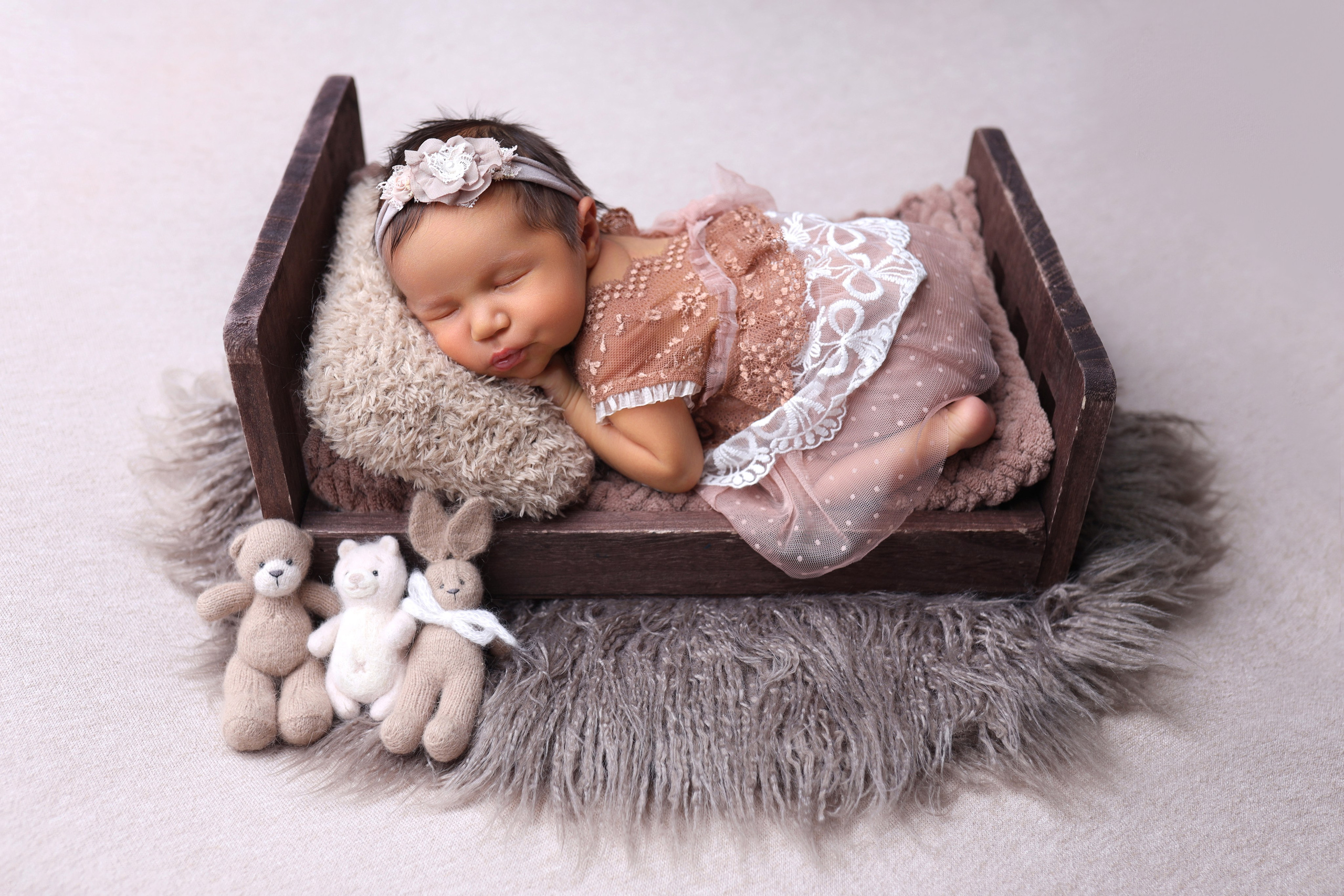 Newborn девочки. Фотограф новорожденных Модяева Ирина