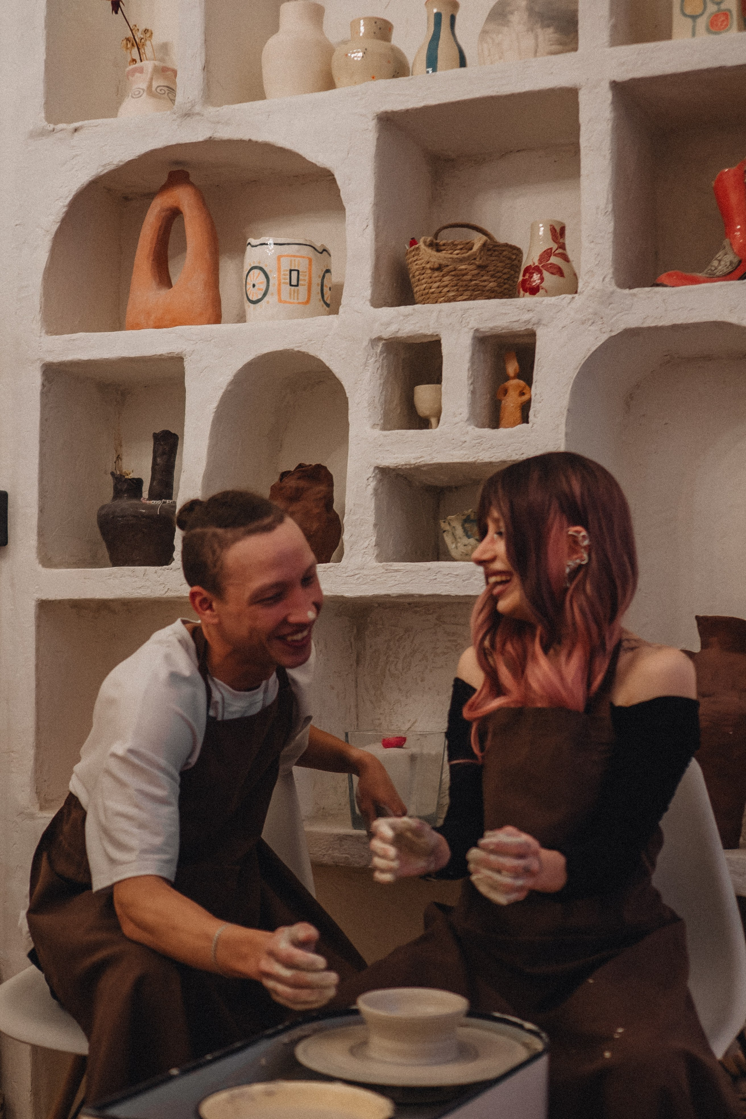 СВИДАНИЕ В ГОНЧАРНОЙ МАСТЕРСКОЙ. Профессиональный фотограф, Санкт-Петербург — Виктория Богомолова