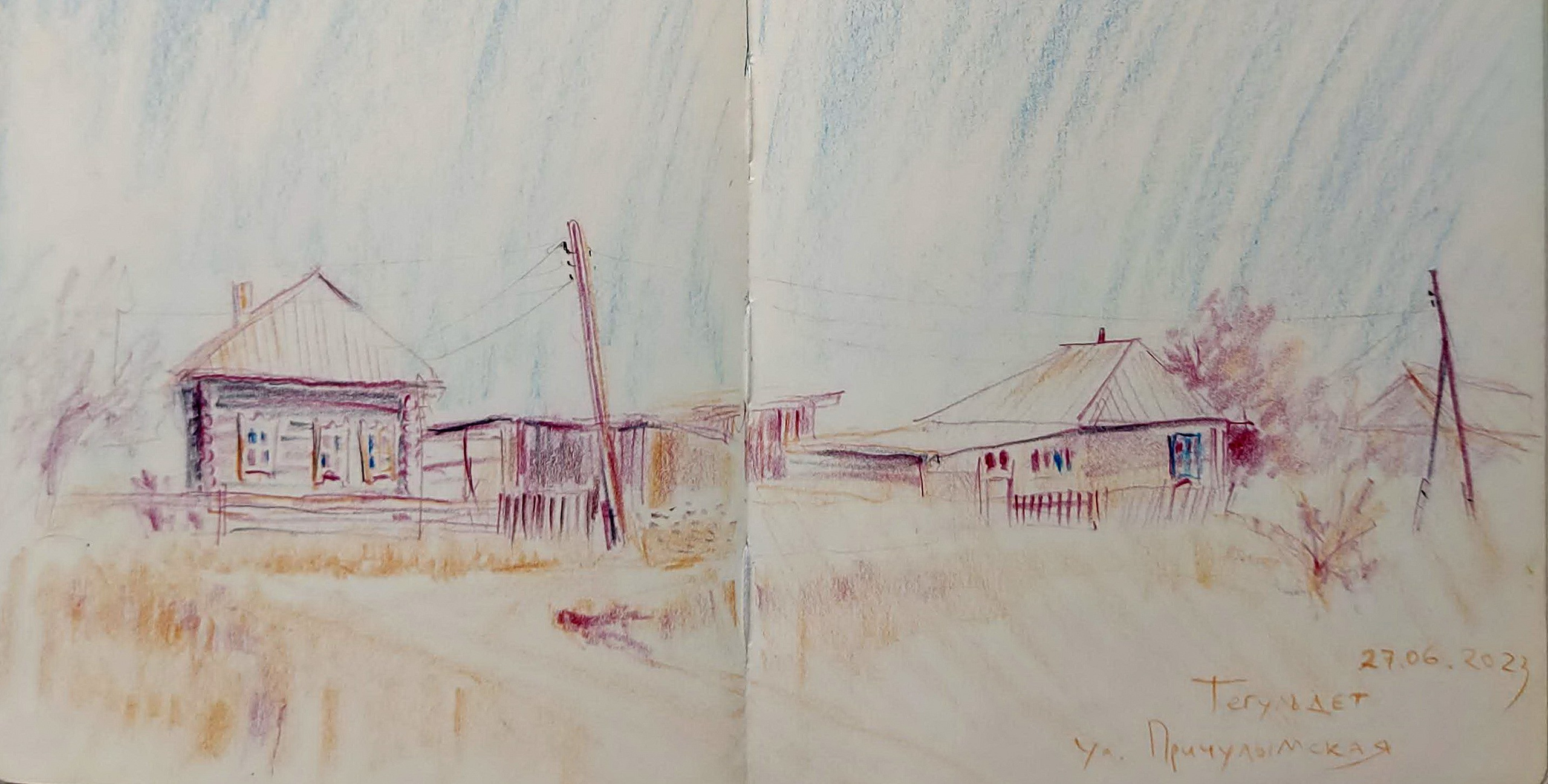 Quick Sketches. Alexander Manaenkov | Watercolor Artist from Siberia